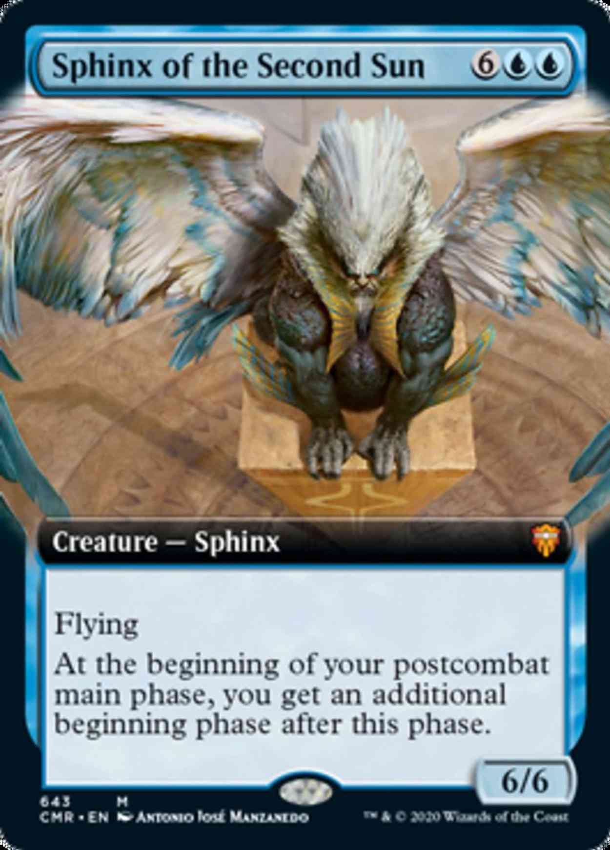 Sphinx of the Second Sun (Extended Art) magic card front