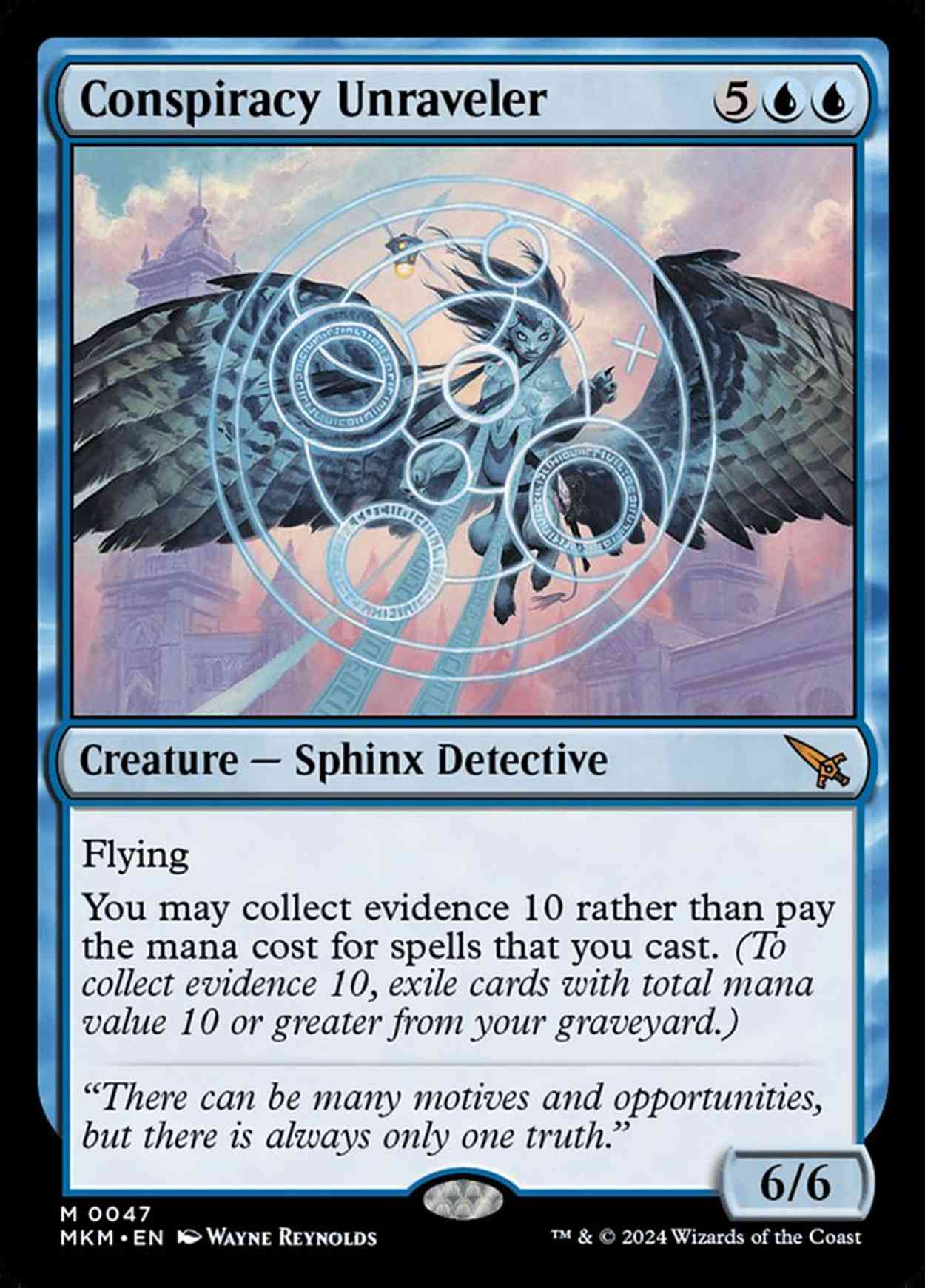 Conspiracy Unraveler magic card front