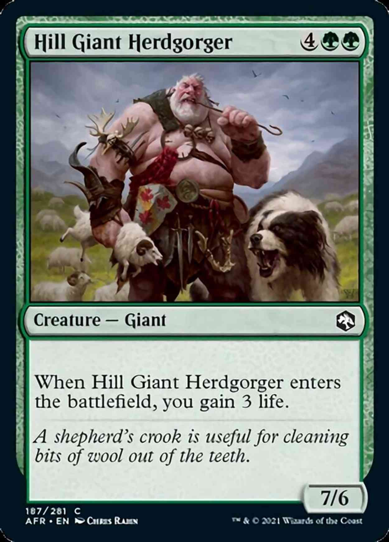 Hill Giant Herdgorger magic card front