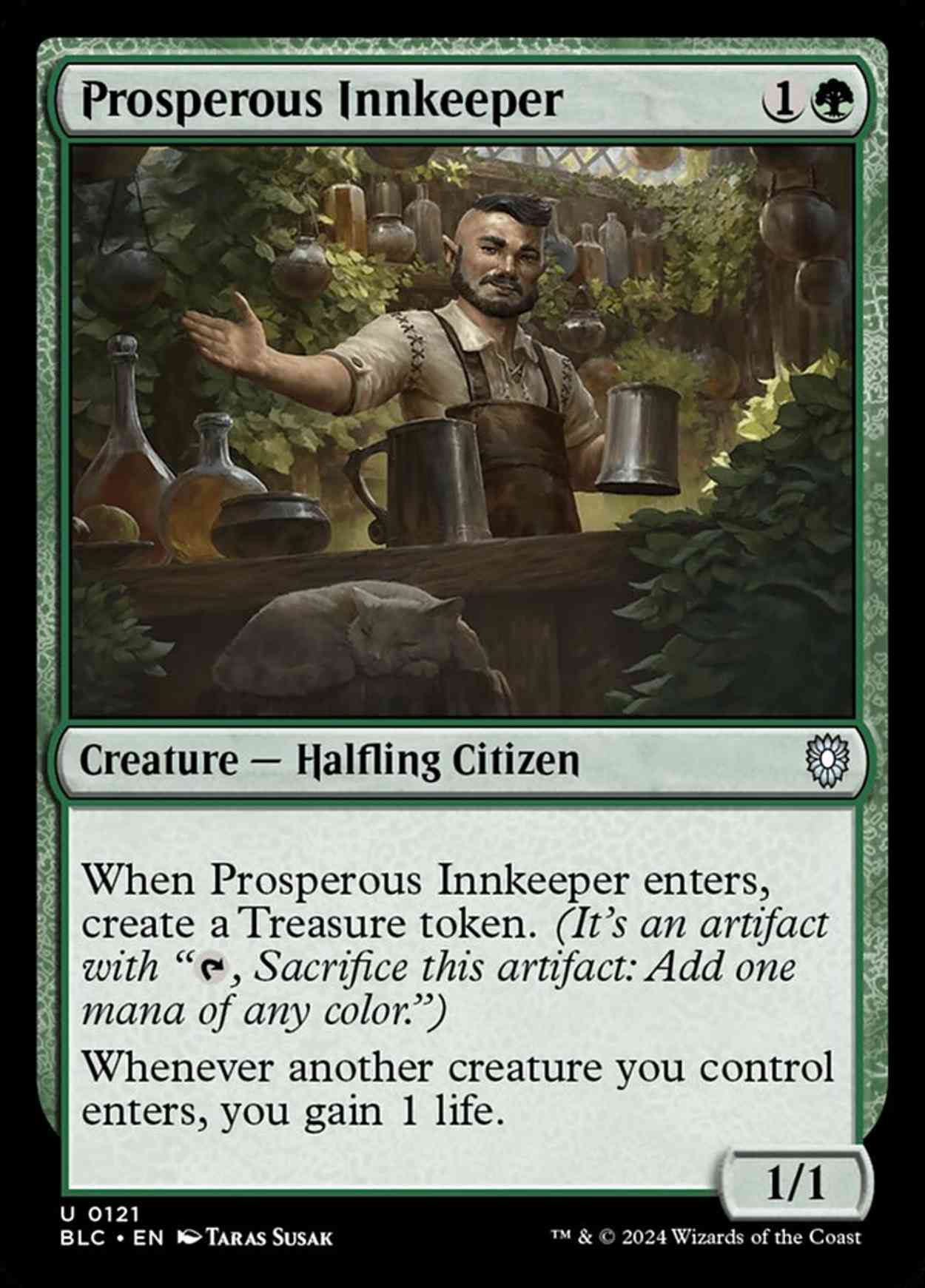 Prosperous Innkeeper magic card front