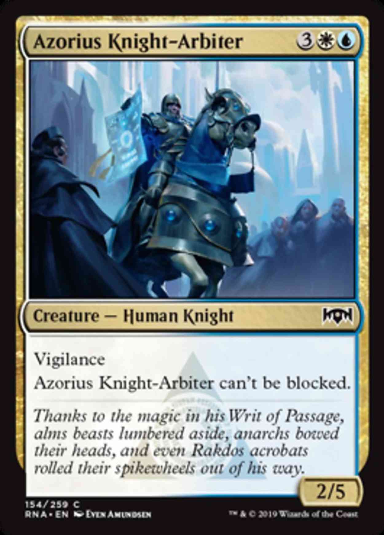 Azorius Knight-Arbiter magic card front