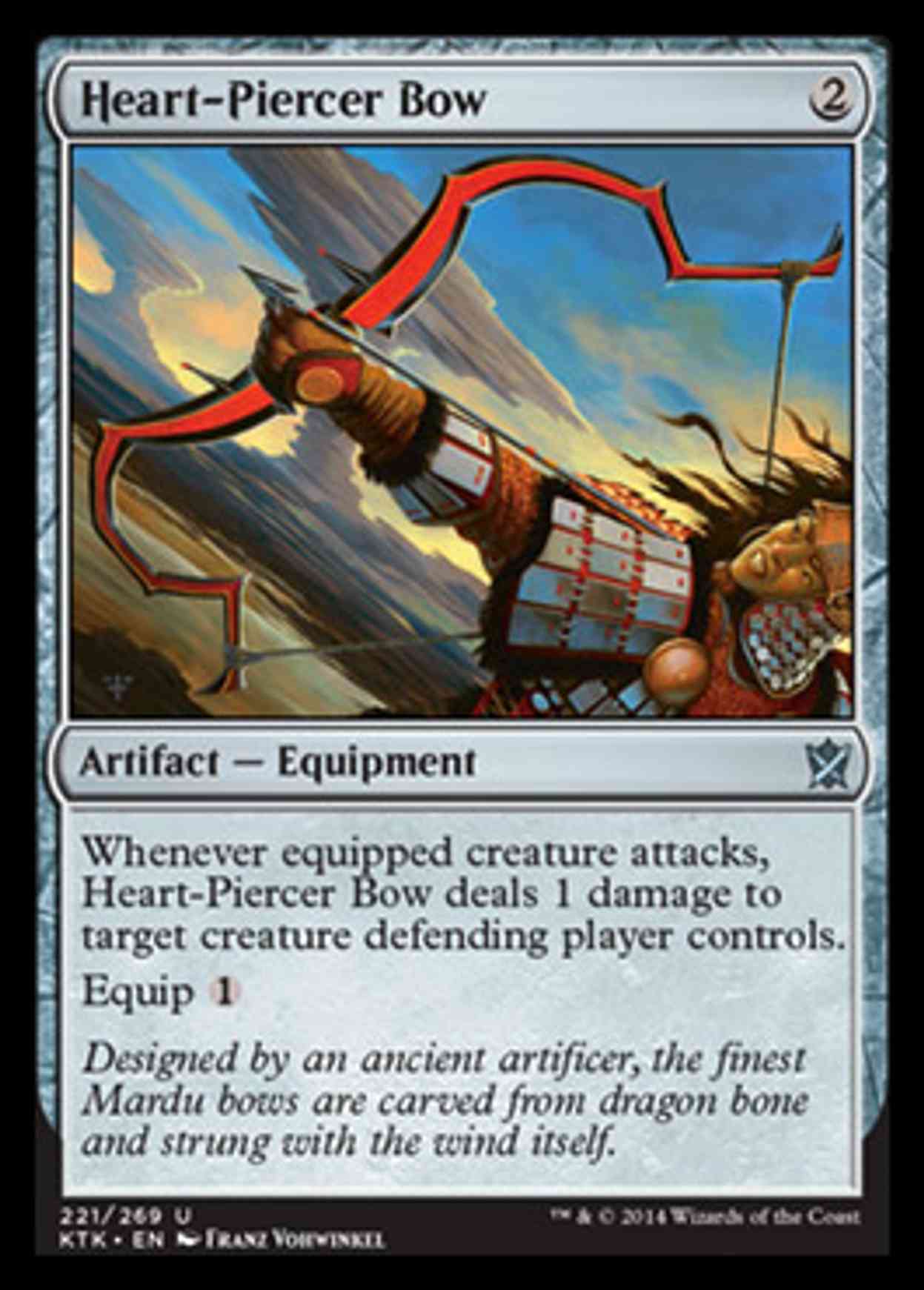 Heart-Piercer Bow magic card front