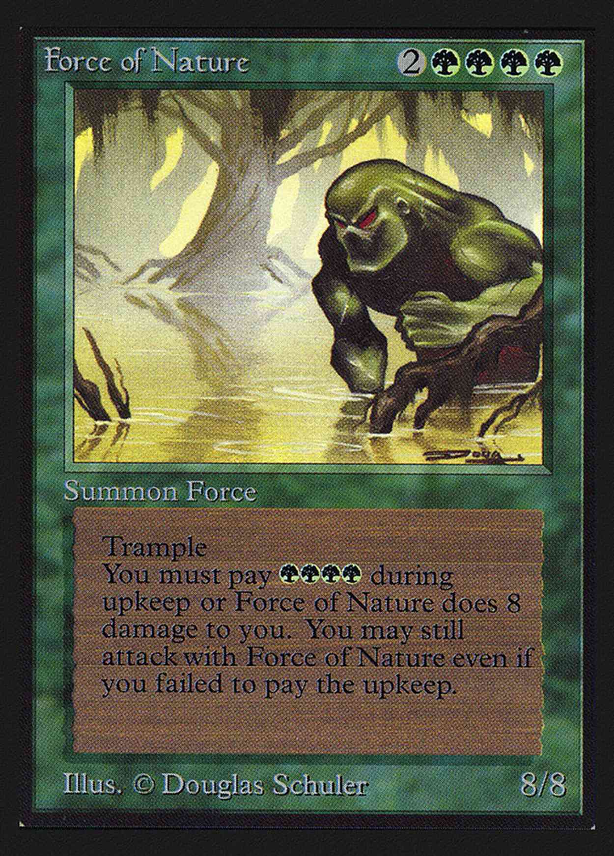 Force of Nature (IE) magic card front