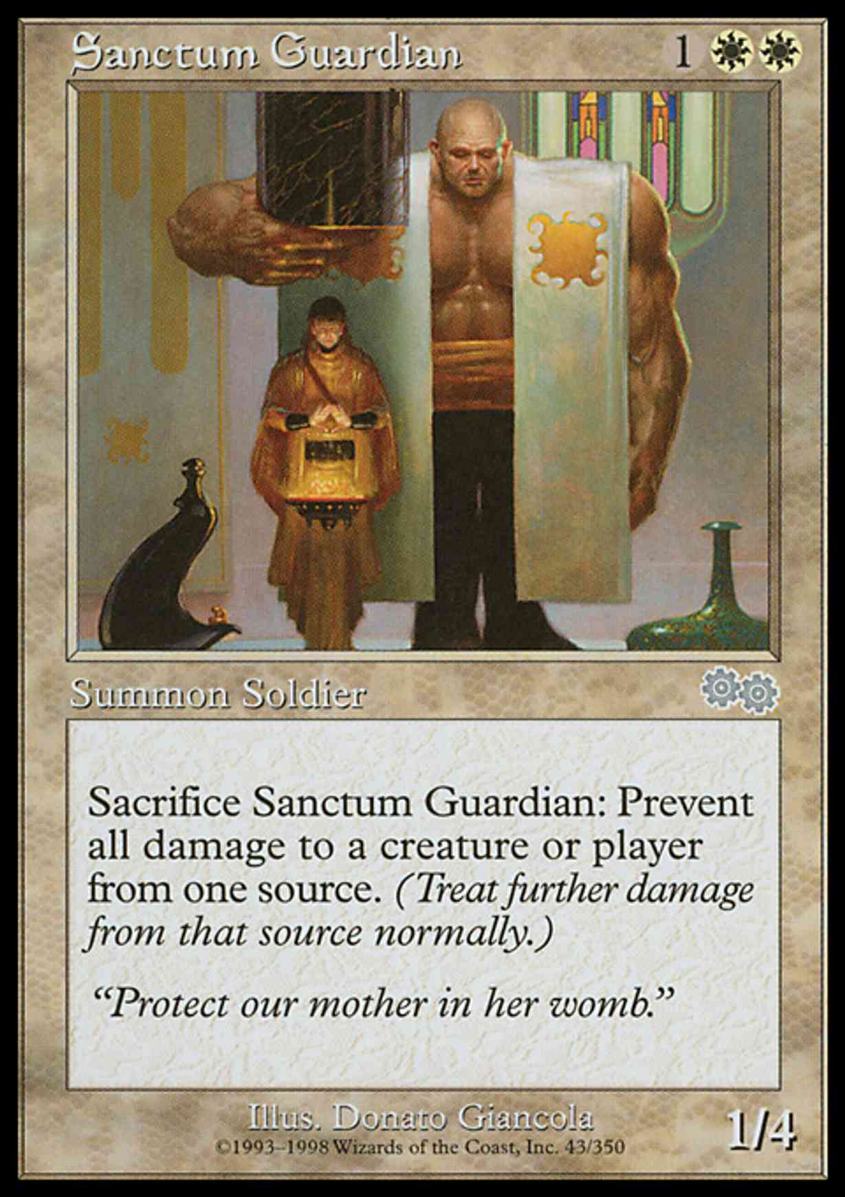 Sanctum Guardian magic card front