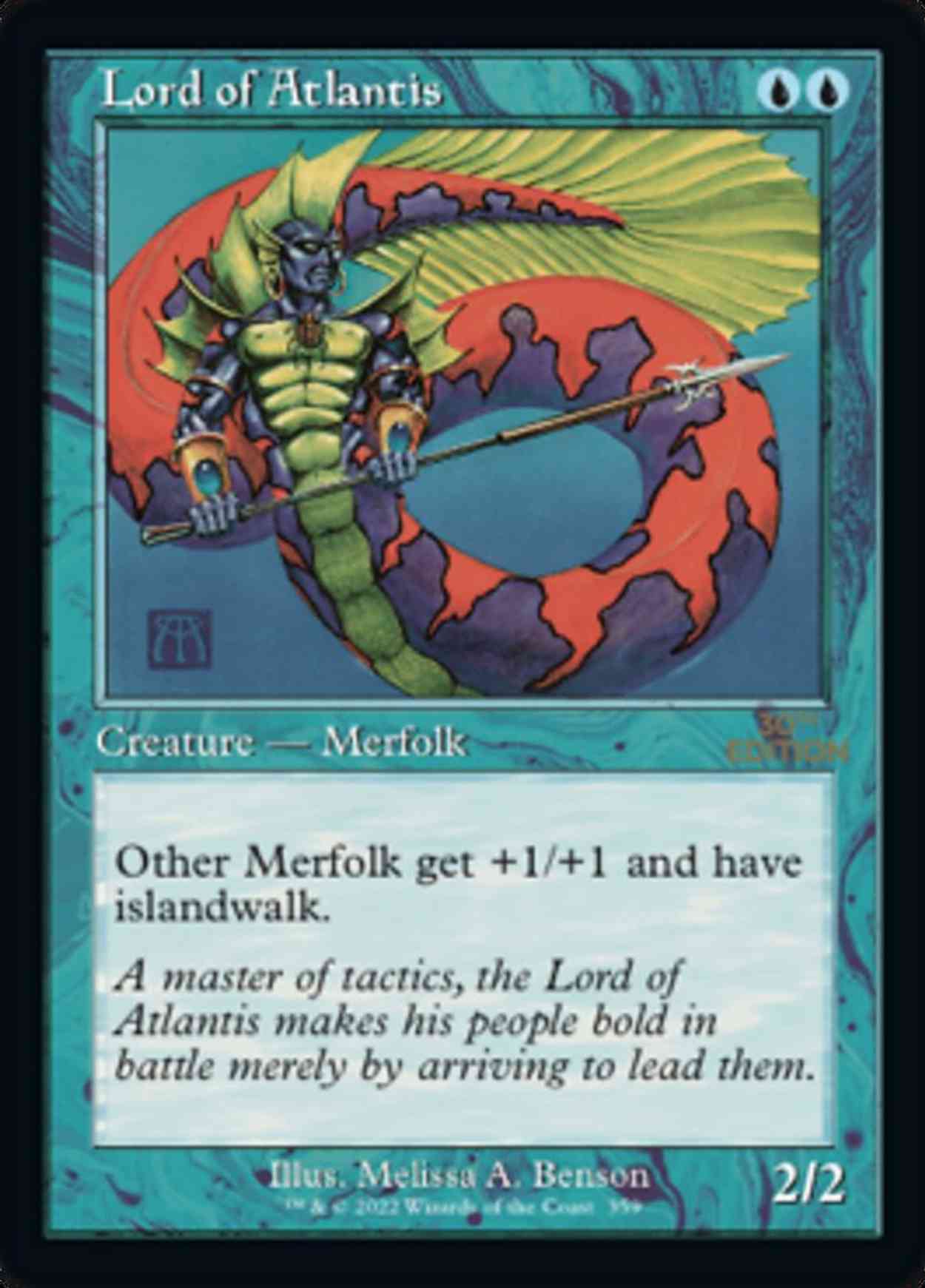 Lord of Atlantis (Retro Frame) magic card front