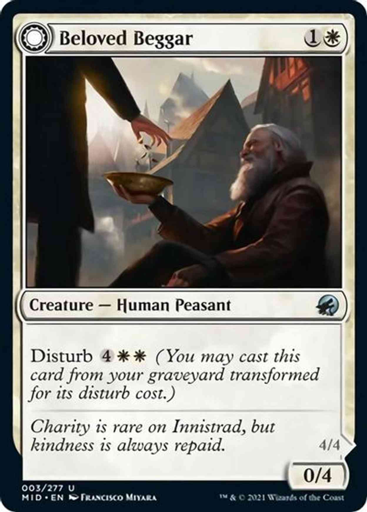 Beloved Beggar magic card front