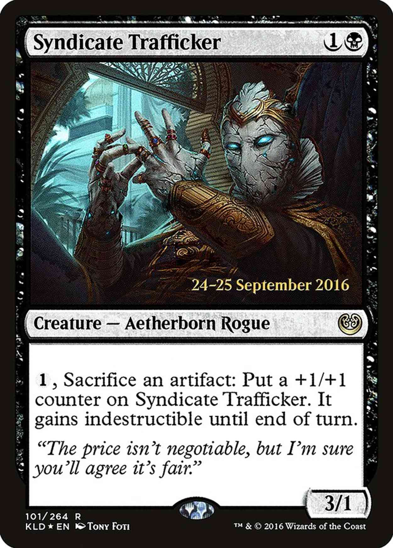 Syndicate Trafficker magic card front