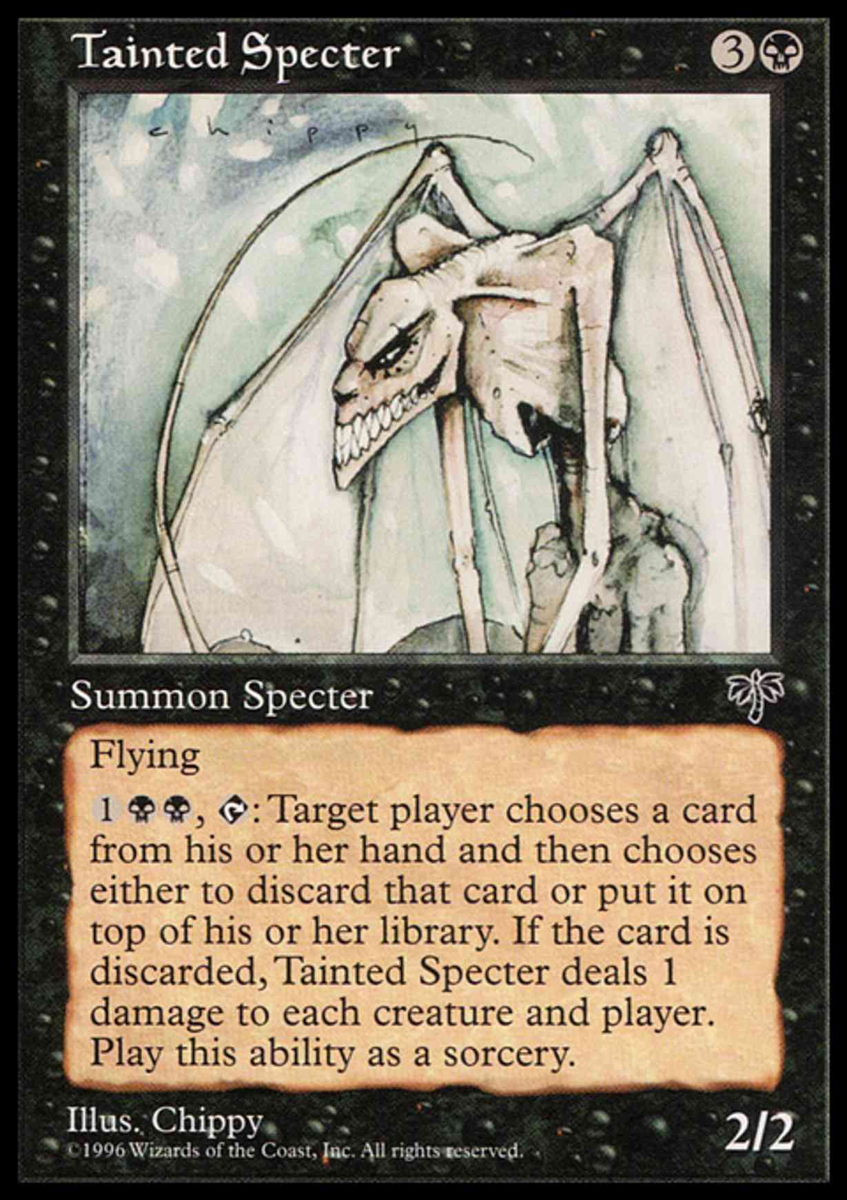 Tainted Specter magic card front