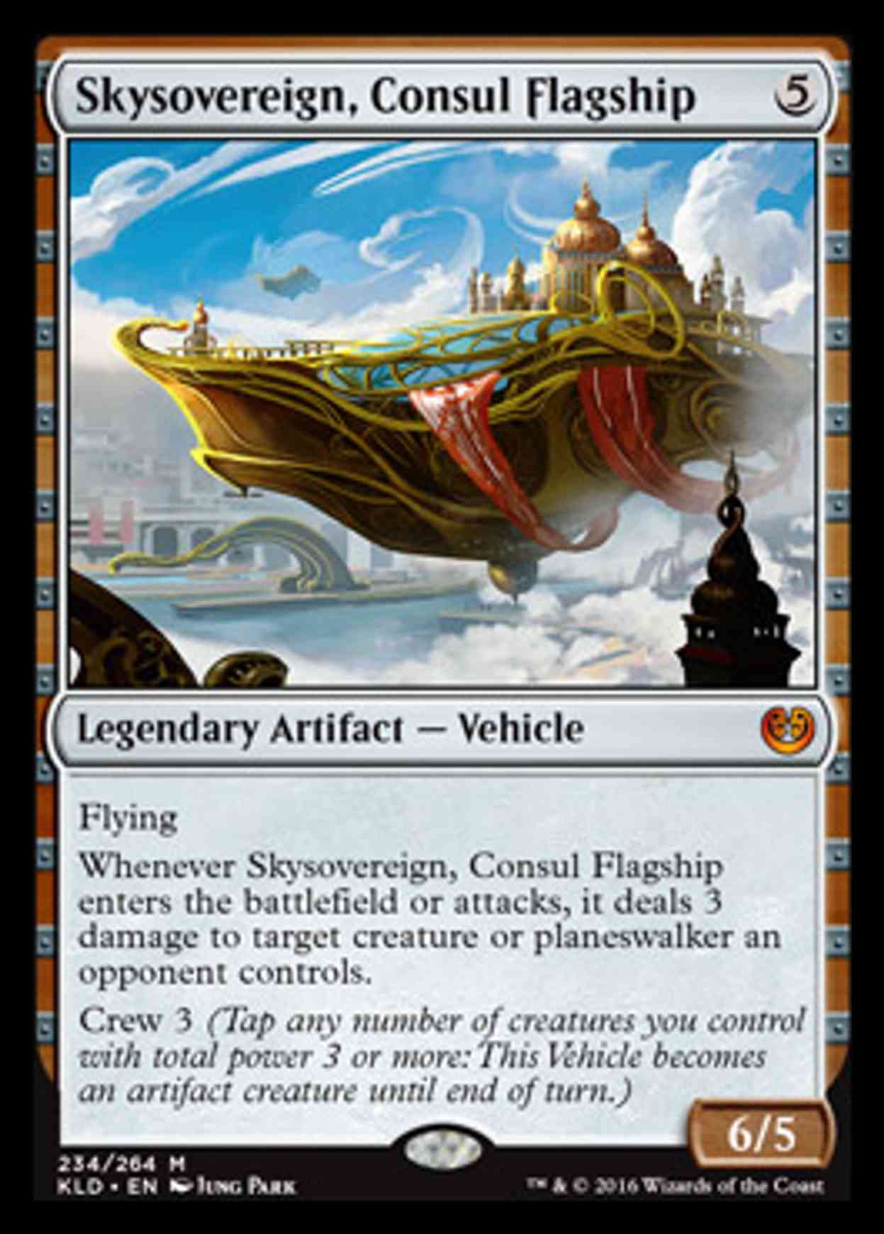 Skysovereign, Consul Flagship magic card front