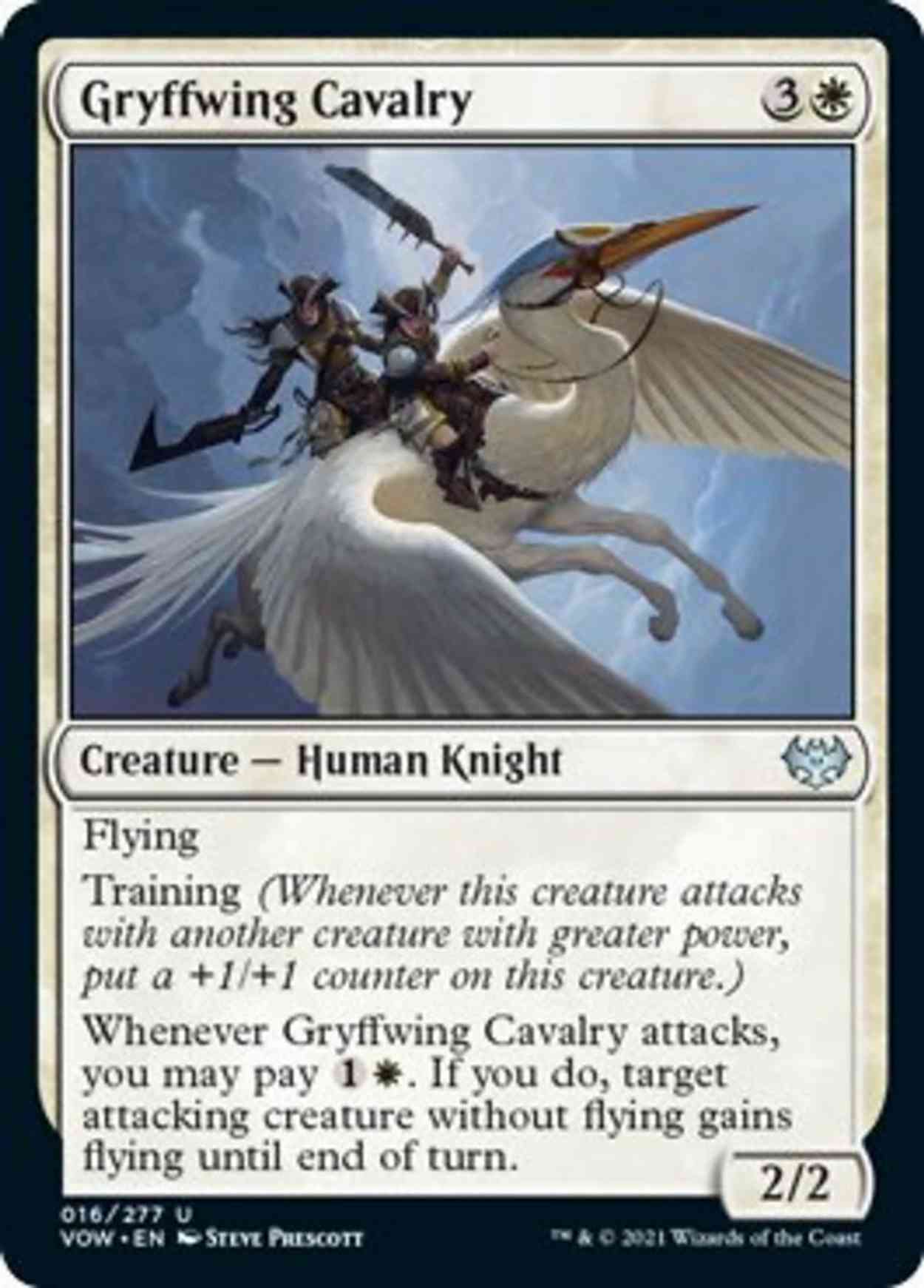 Gryffwing Cavalry magic card front