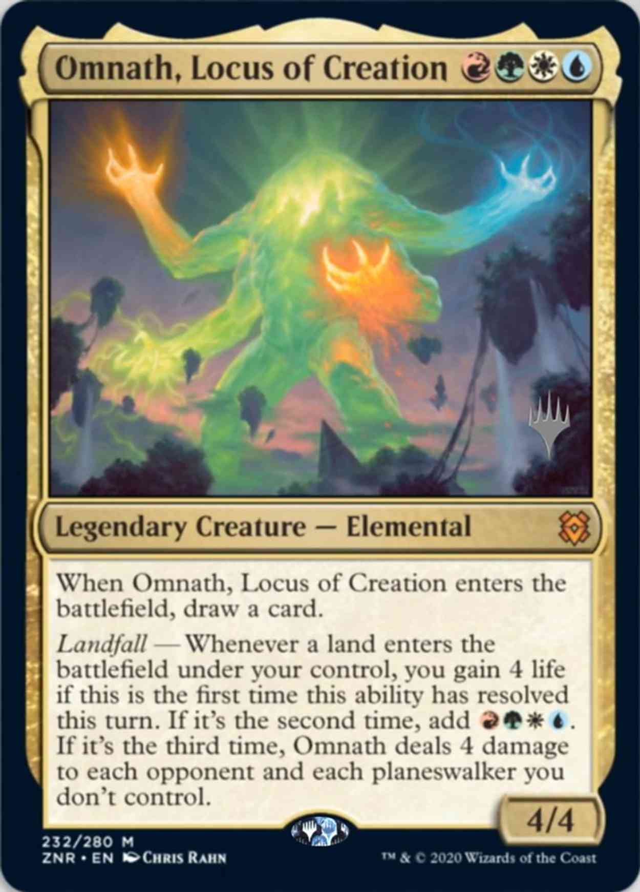 Omnath, Locus of Creation magic card front