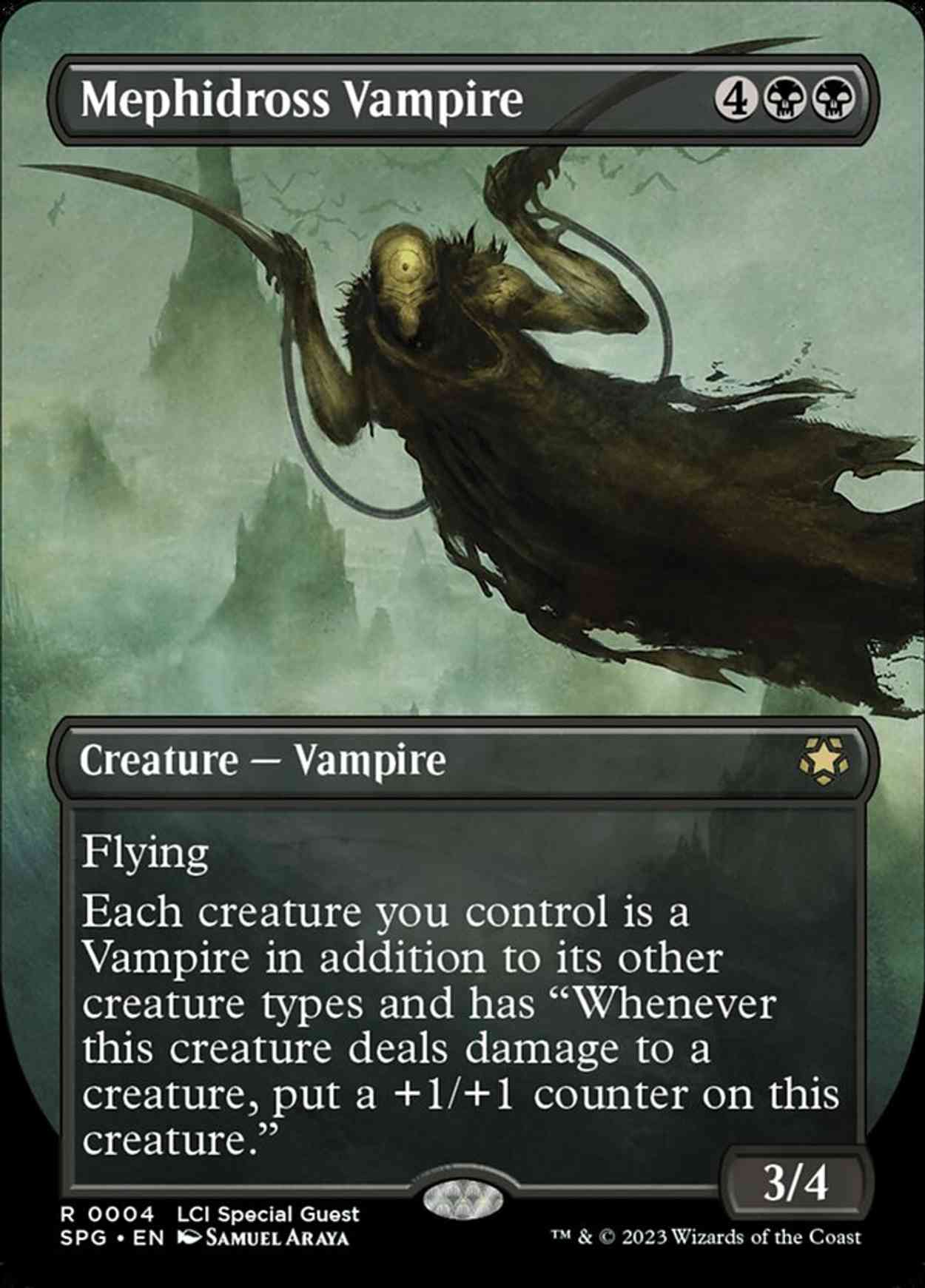 Mephidross Vampire (Borderless) magic card front