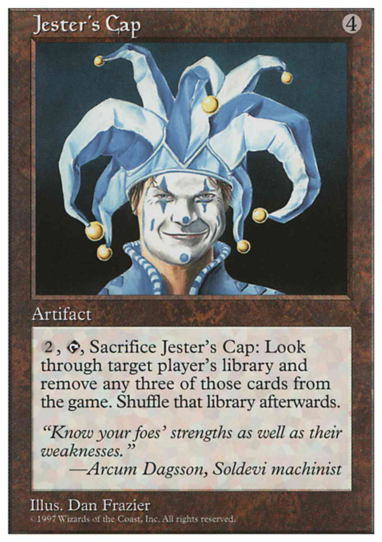 Jester's Cap magic card front