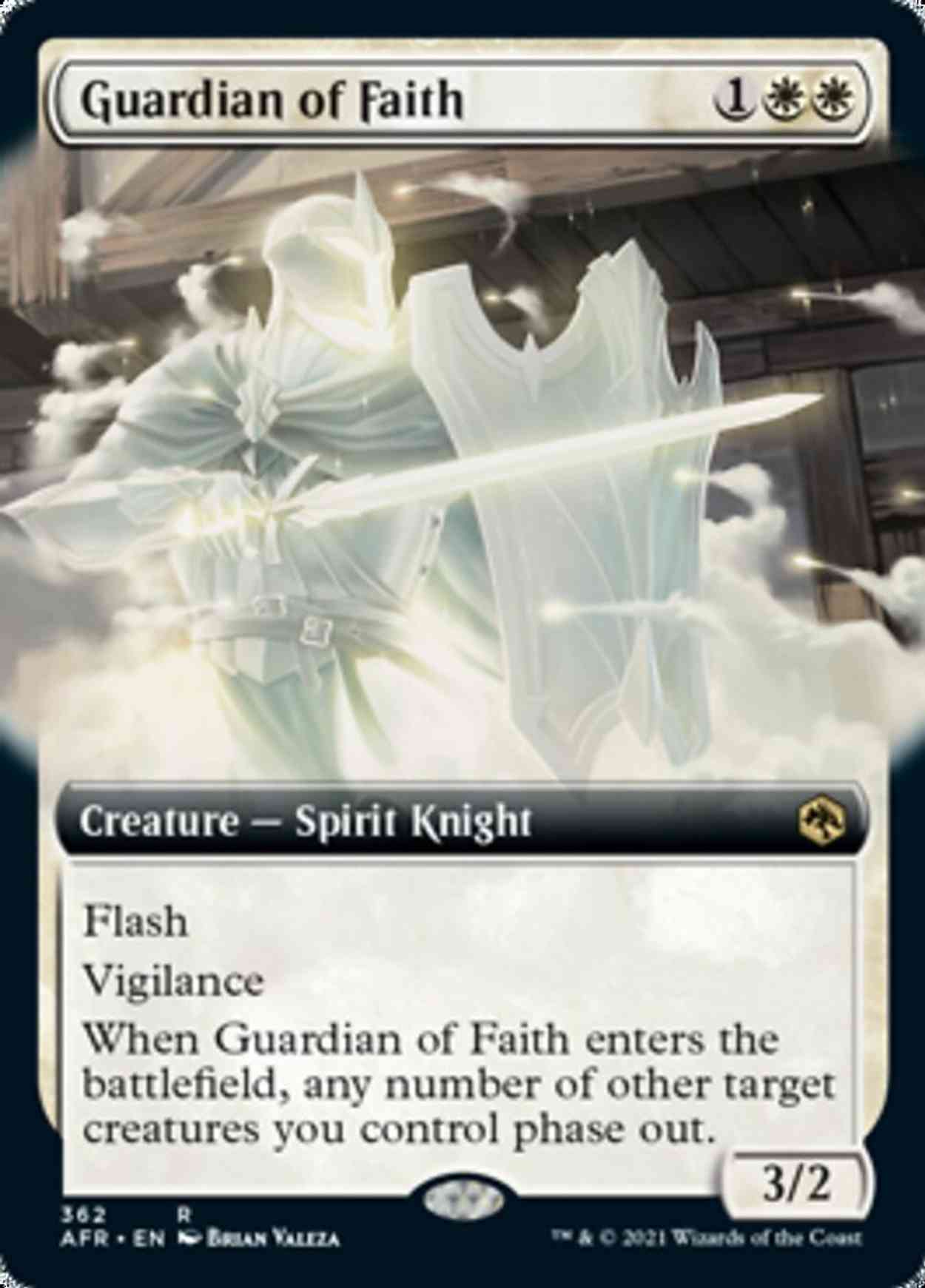 Guardian of Faith (Extended Art) magic card front
