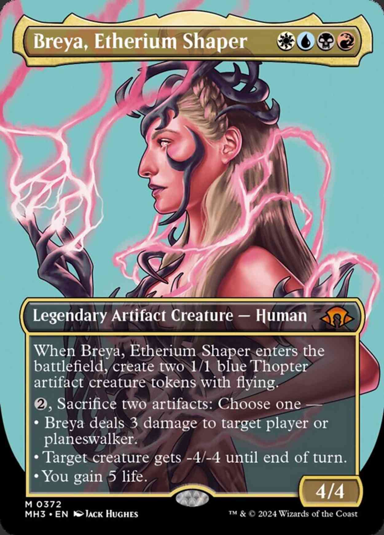 Breya, Etherium Shaper (Borderless) magic card front