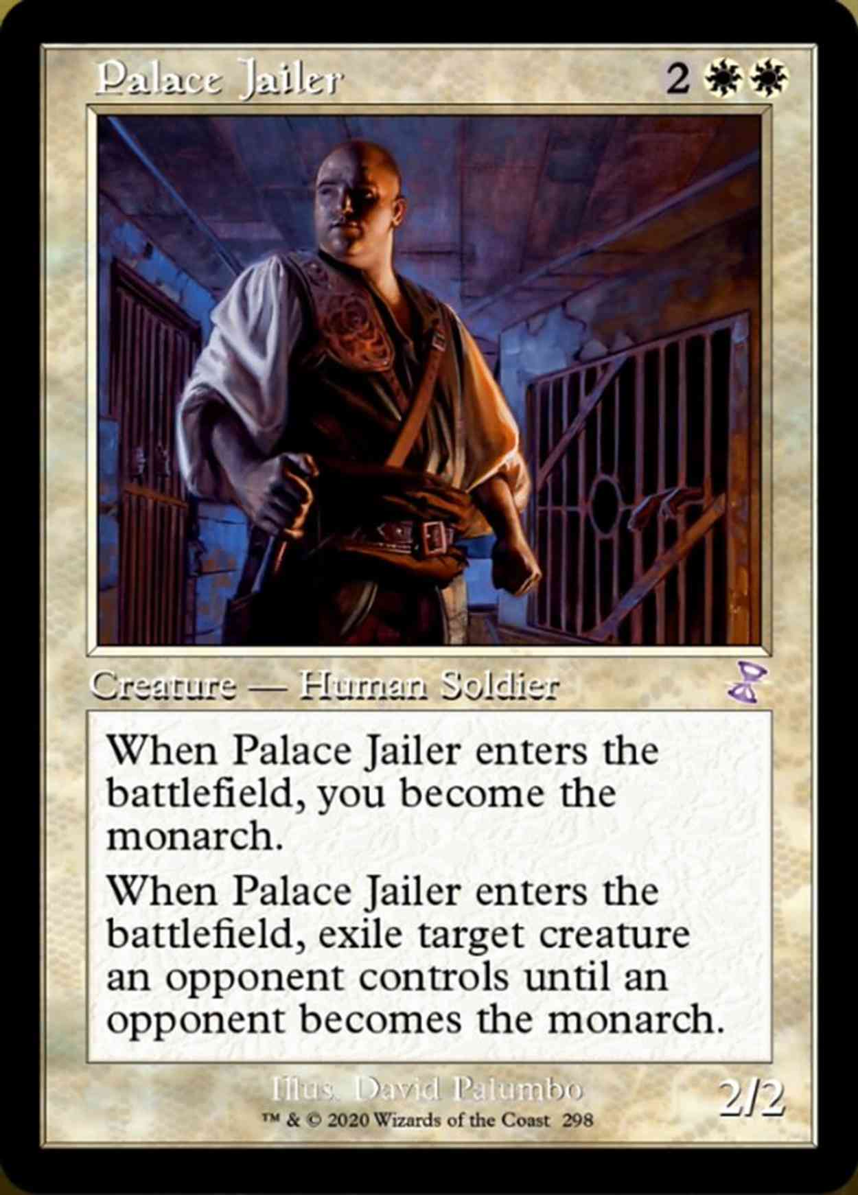 Palace Jailer magic card front