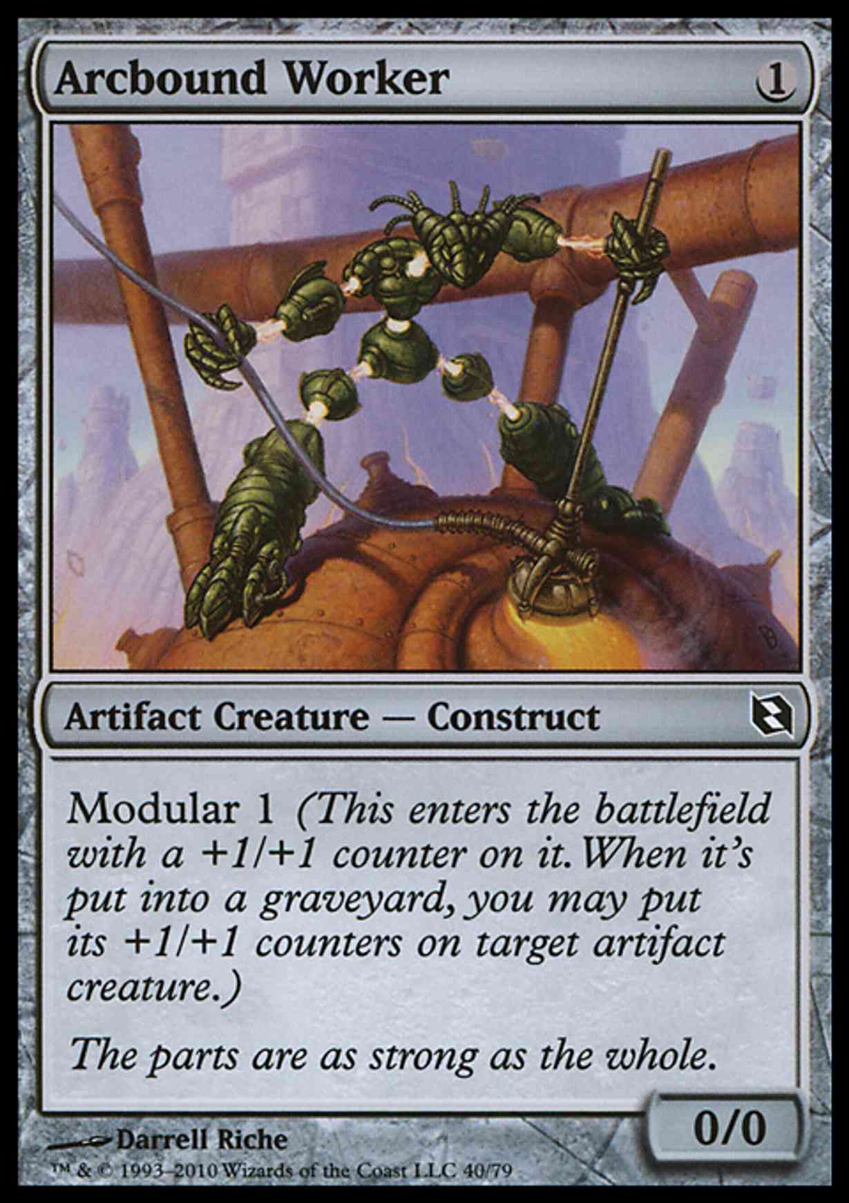 Arcbound Worker magic card front