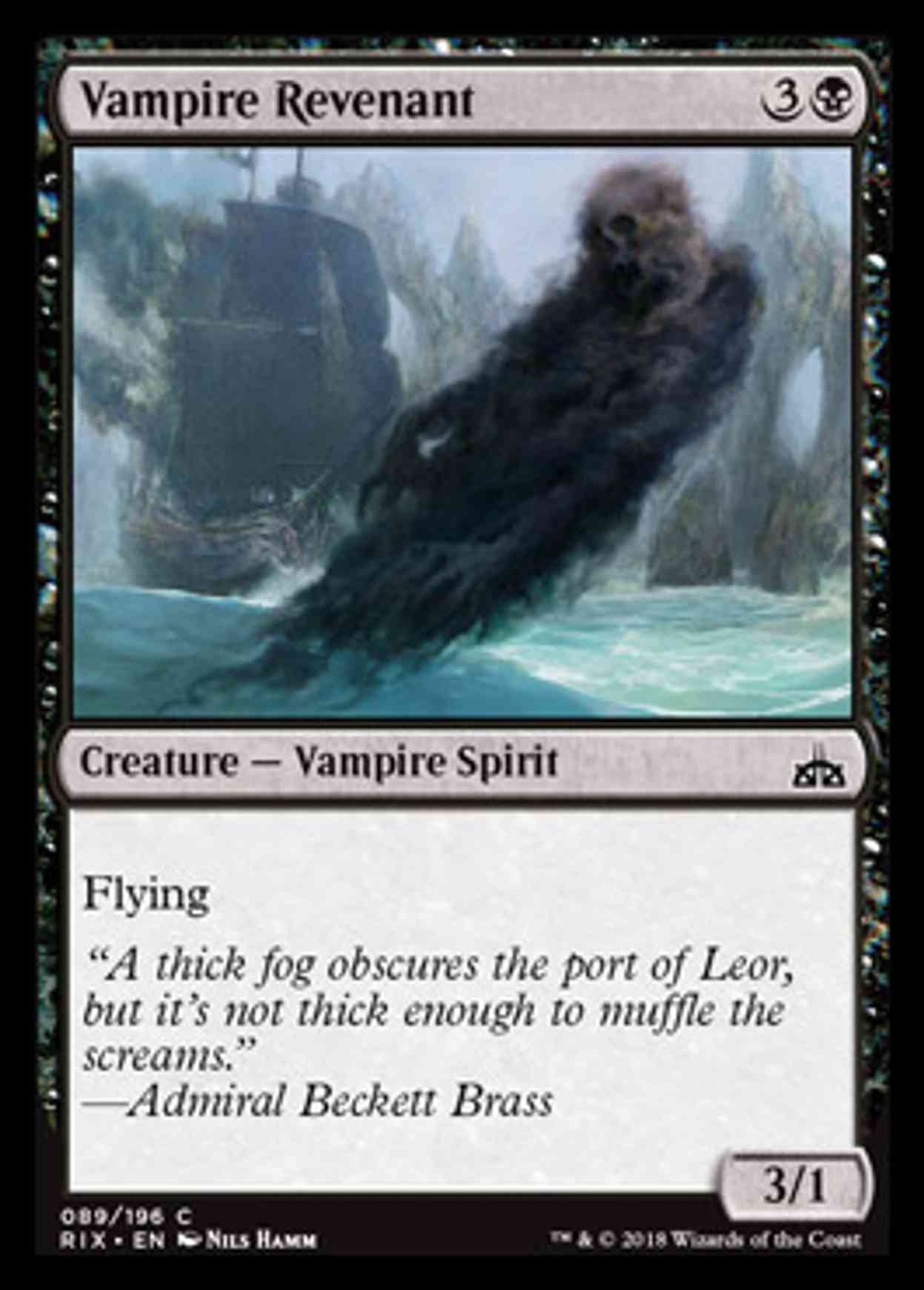 Vampire Revenant magic card front