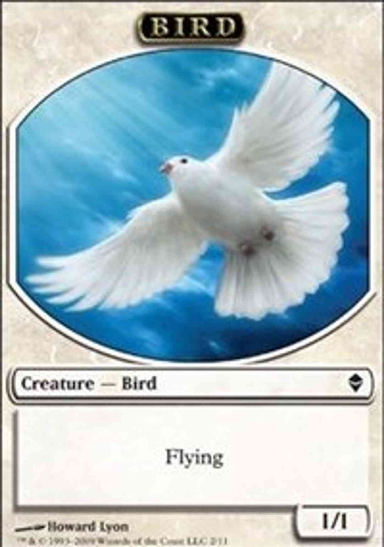 Bird Token magic card front