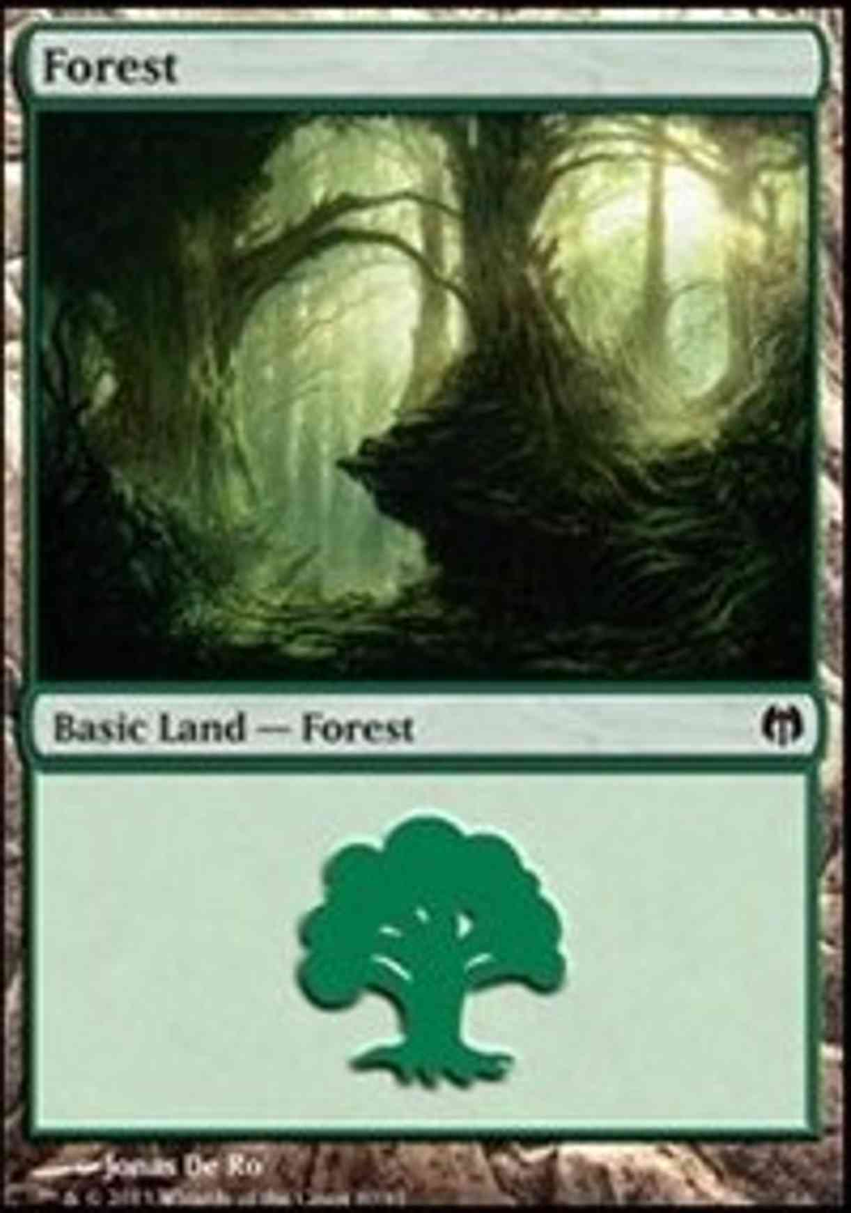 Forest (80) magic card front