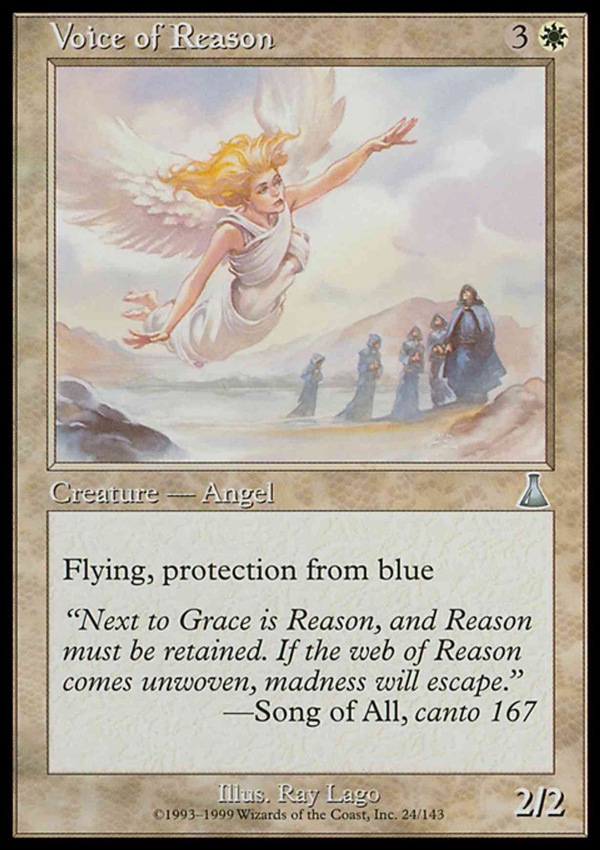 Voice of Reason magic card front