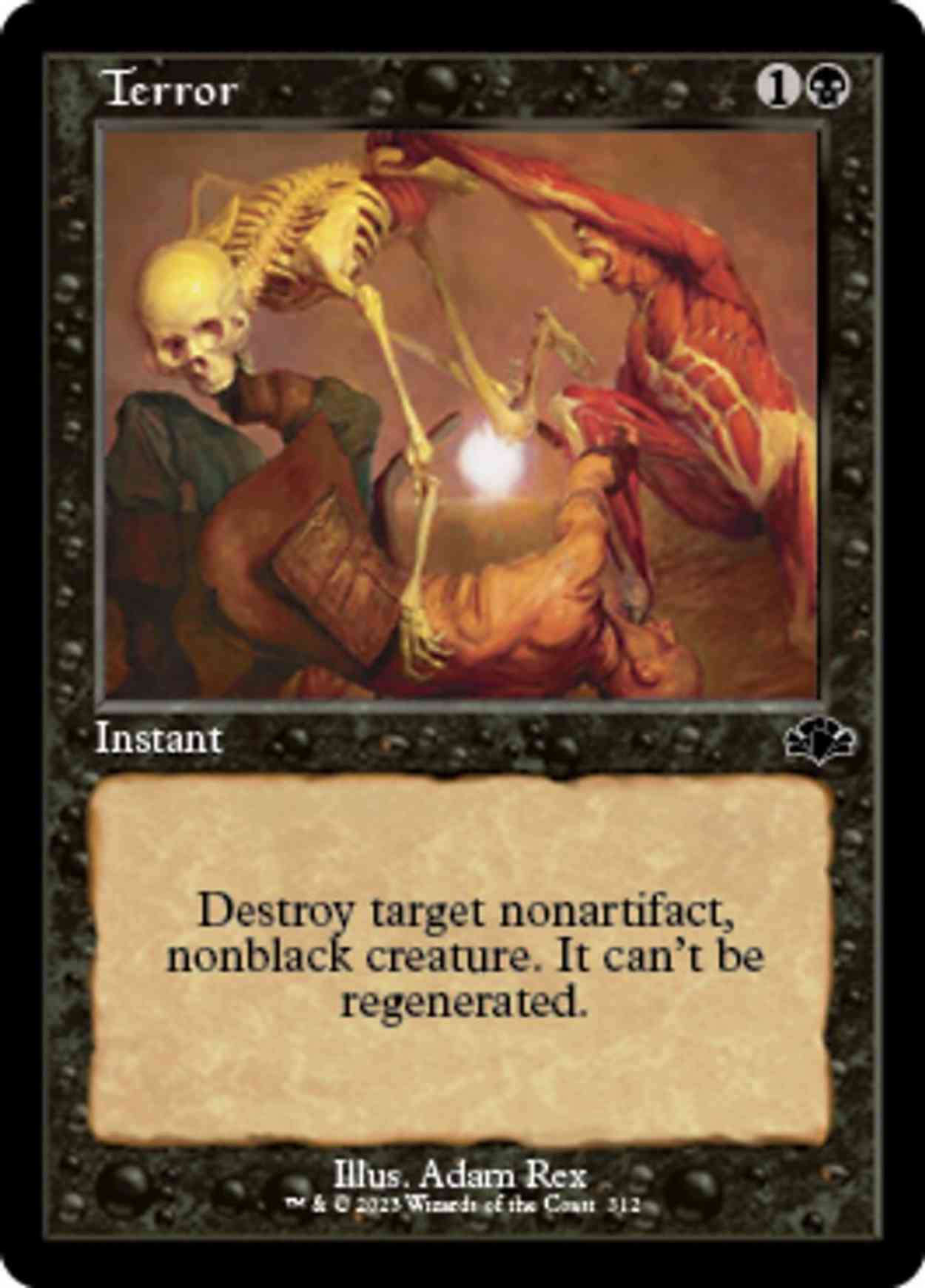 Terror (Retro Frame) magic card front