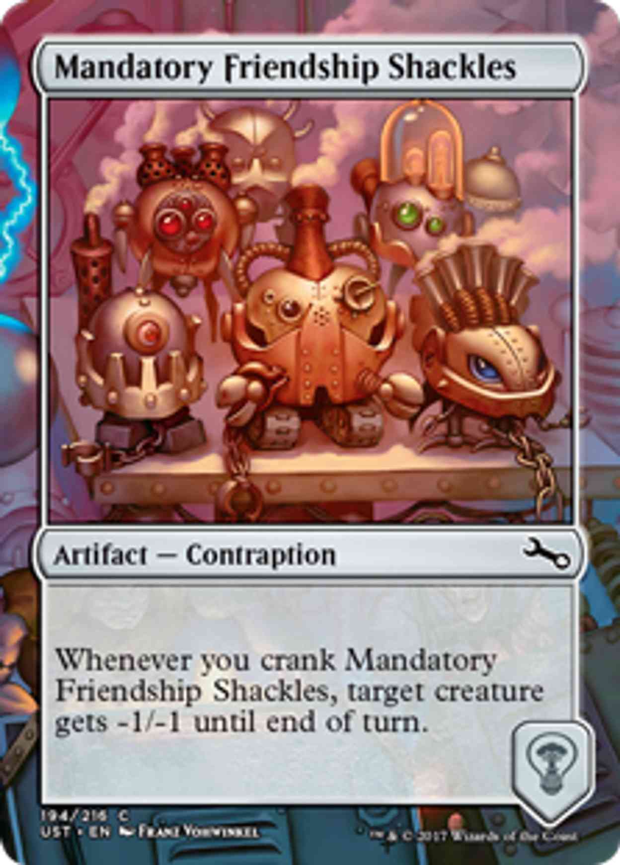 Mandatory Friendship Shackles magic card front