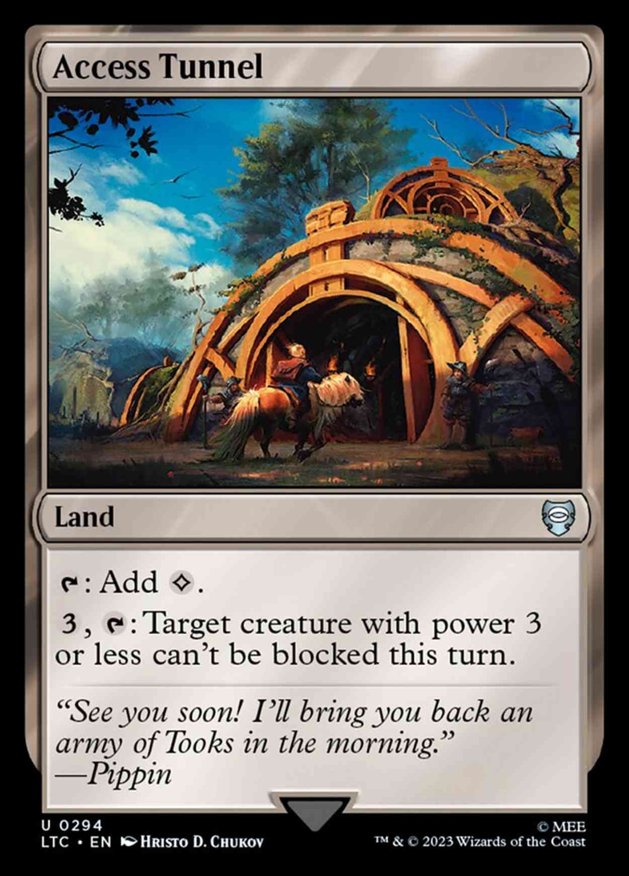 Access Tunnel magic card front