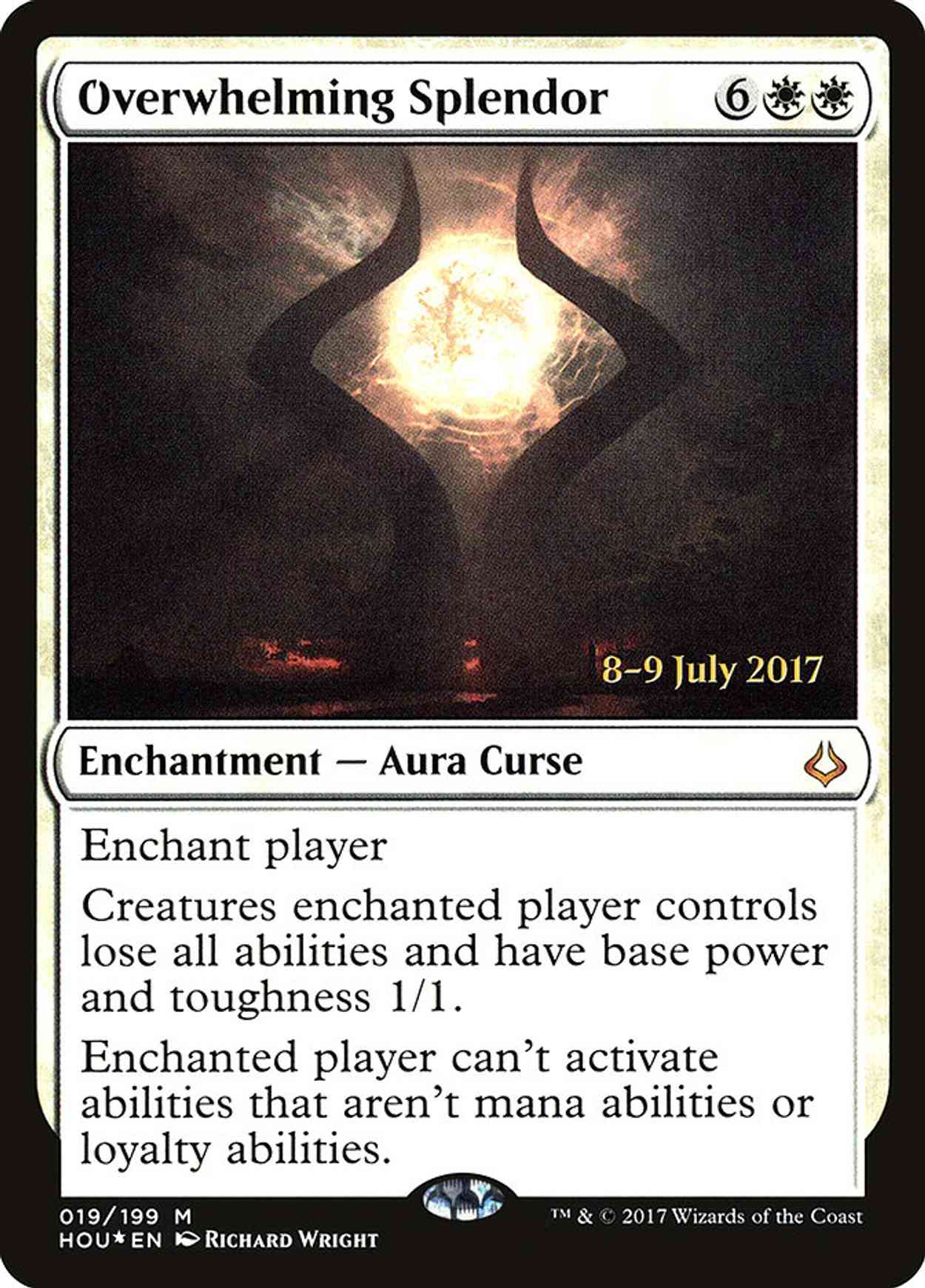 Overwhelming Splendor magic card front