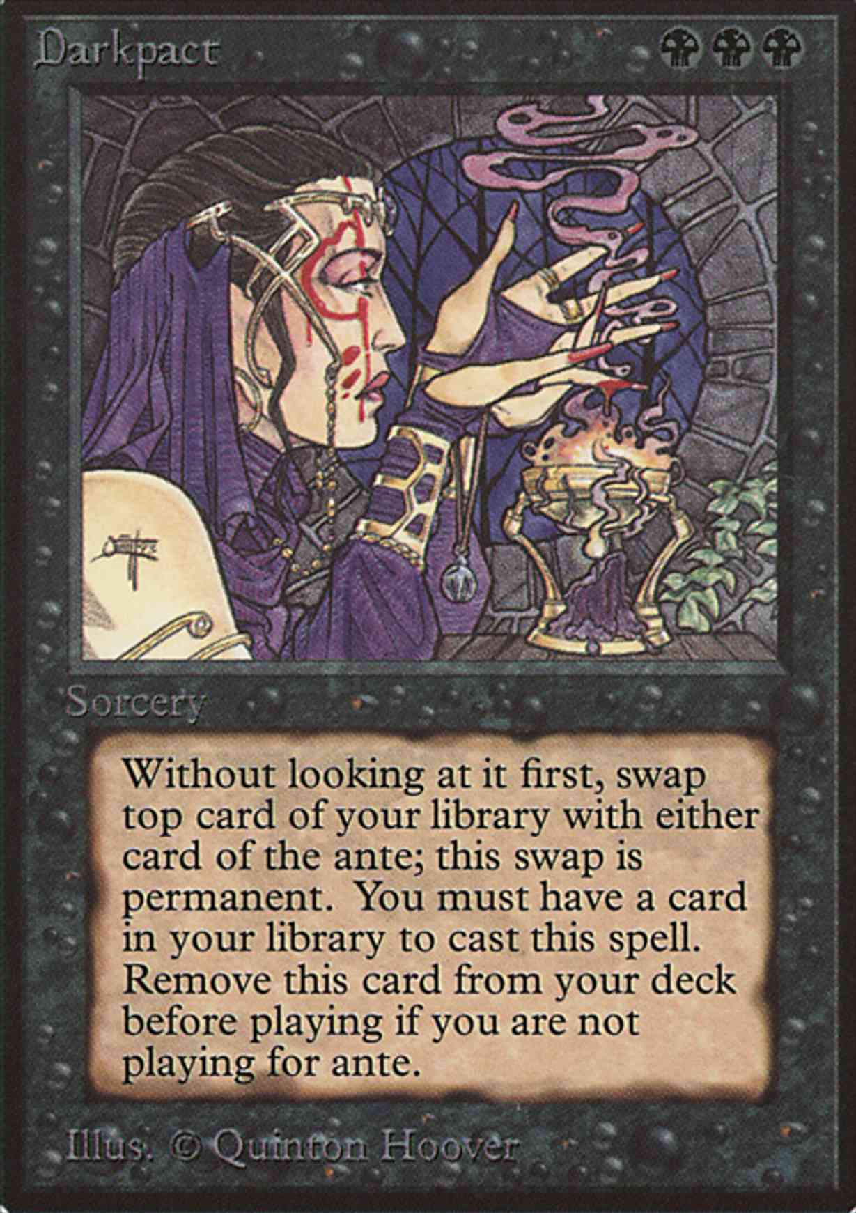 Darkpact magic card front