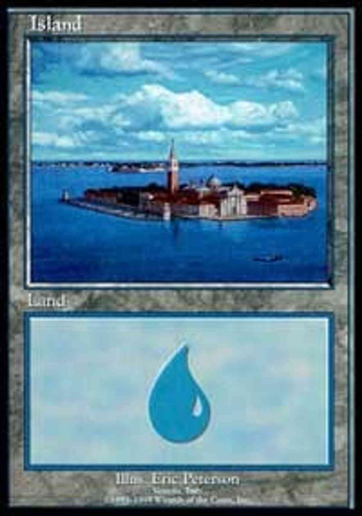 Island - Venezia magic card front