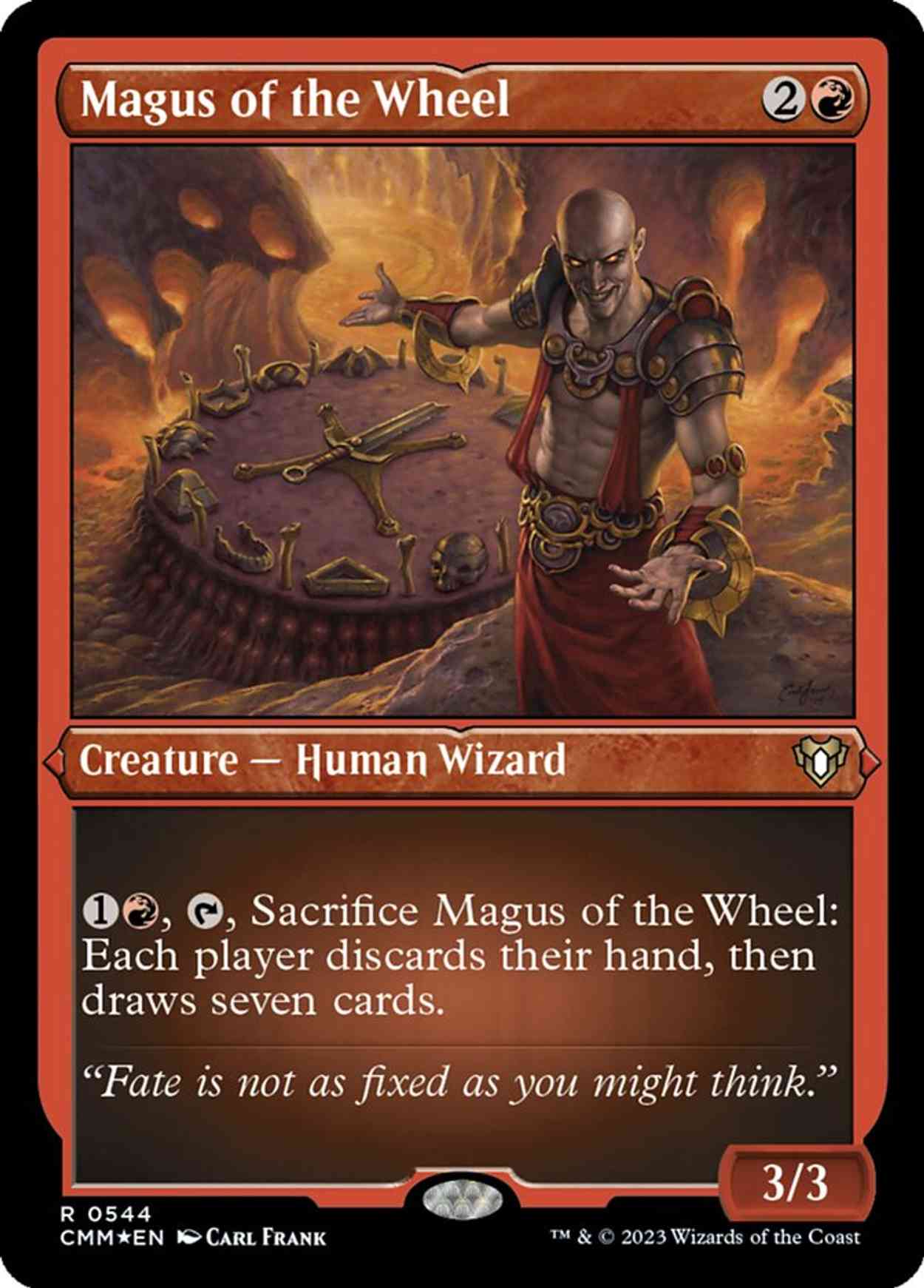 Magus of the Wheel (Foil Etched) magic card front