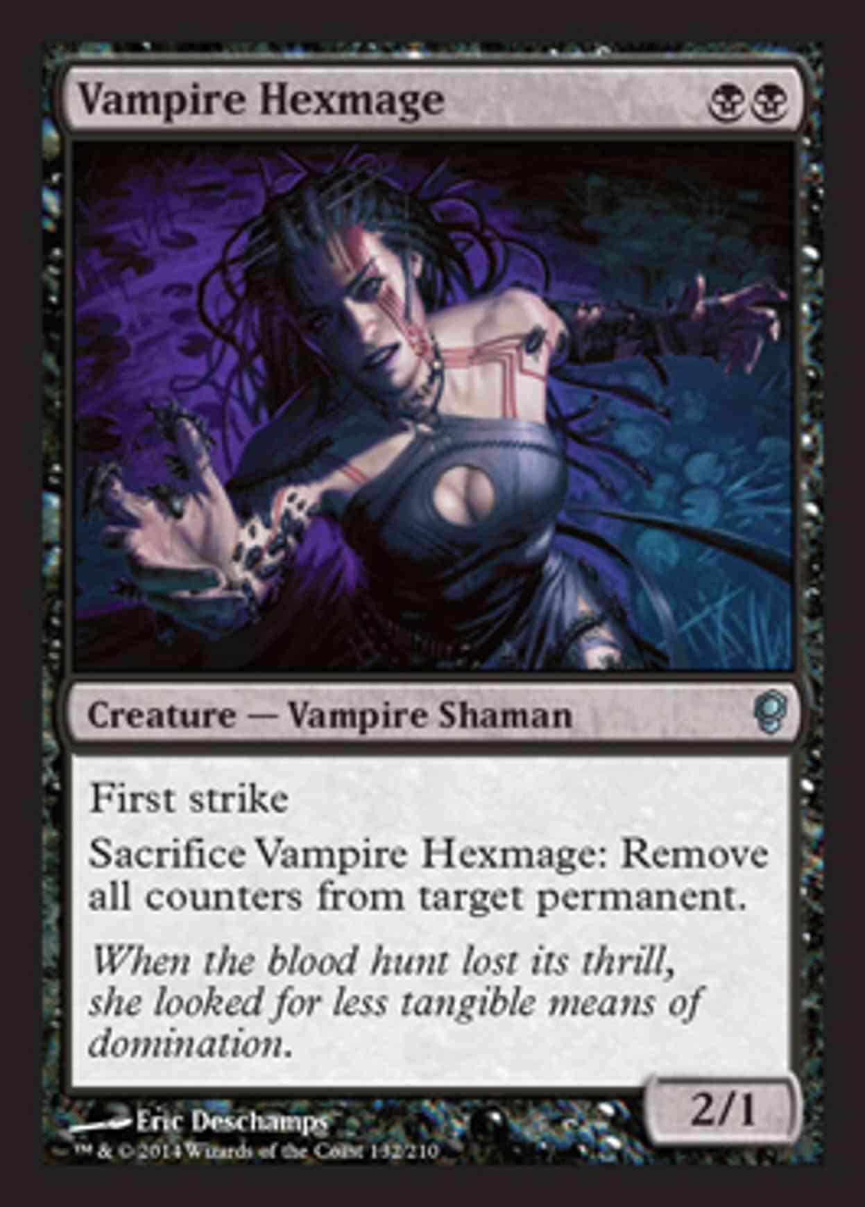 Vampire Hexmage magic card front