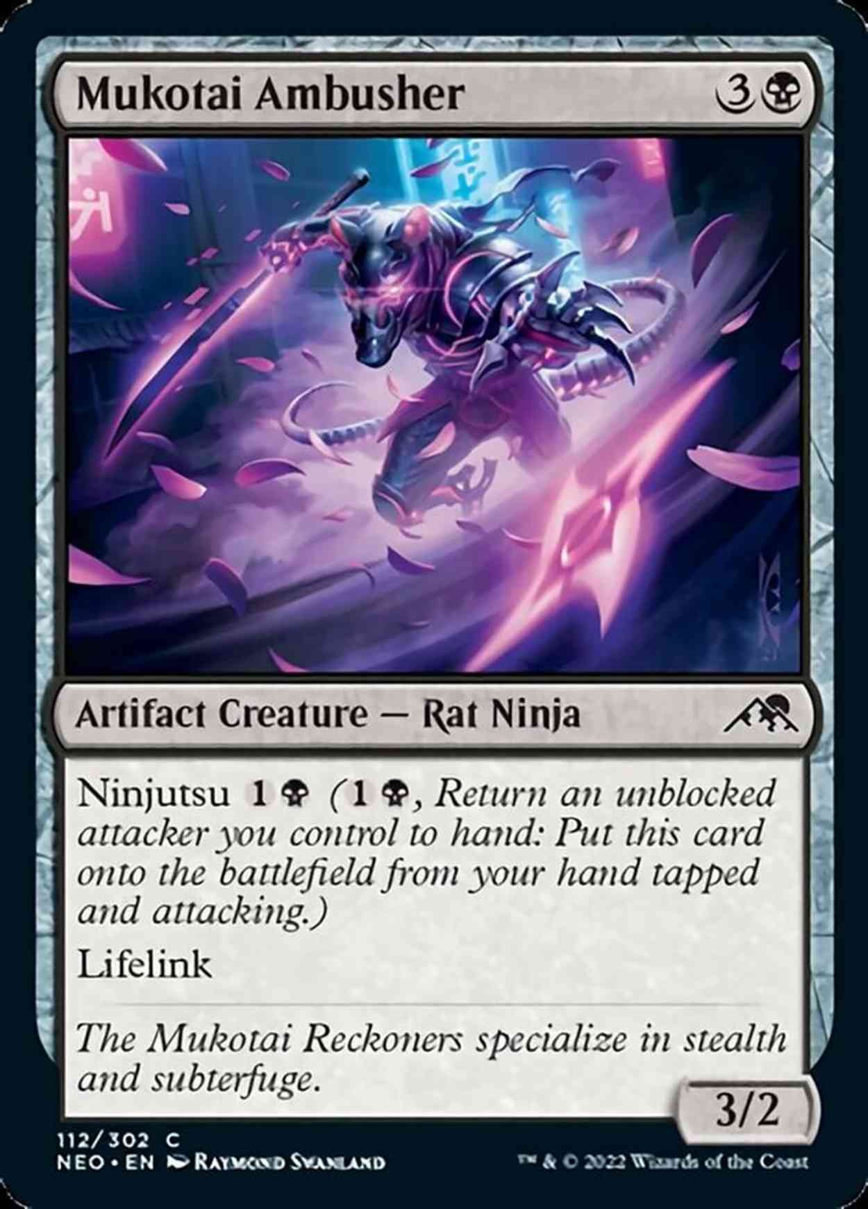 Mukotai Ambusher magic card front