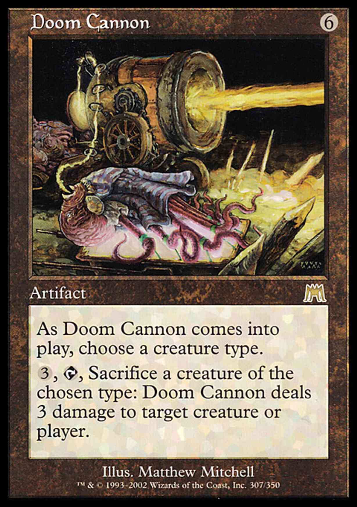 Doom Cannon magic card front