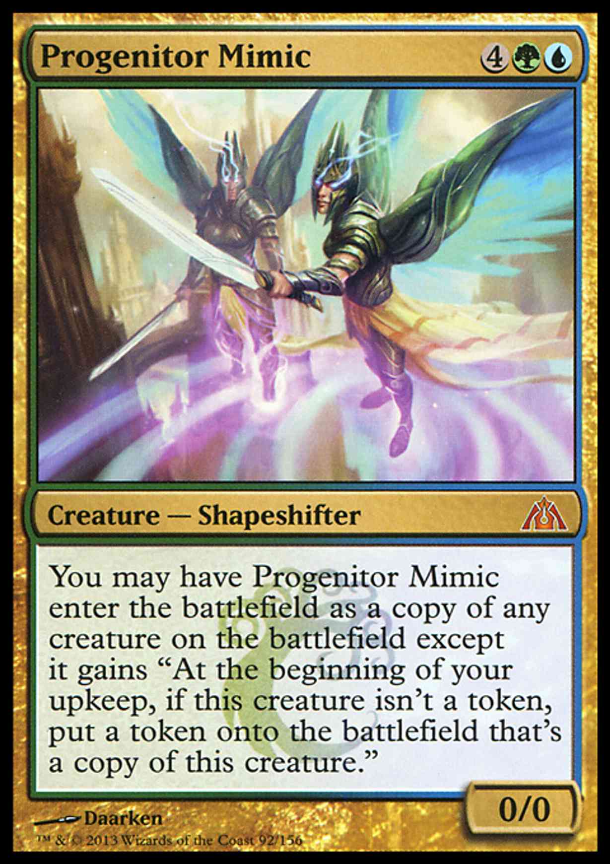 Progenitor Mimic magic card front