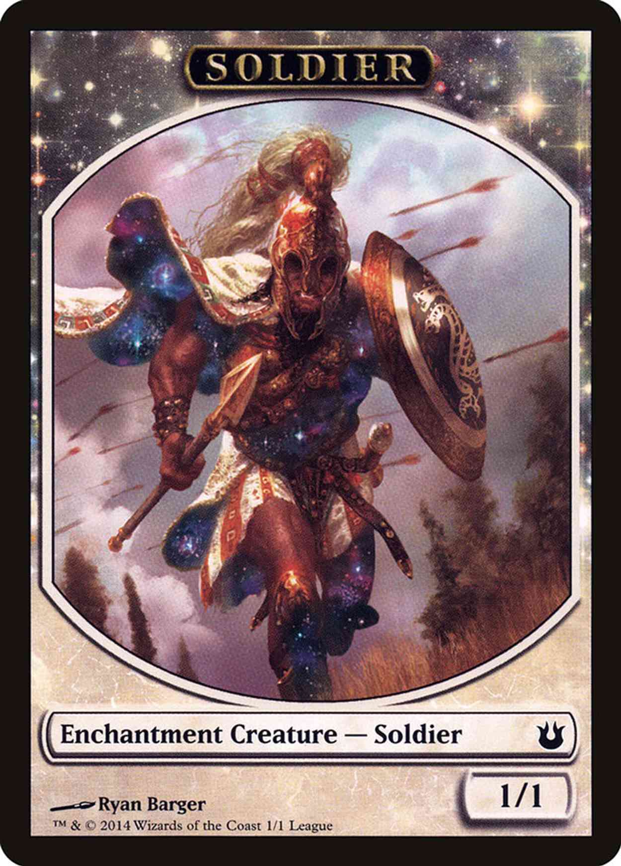 Soldier Token (Born of the Gods) magic card front