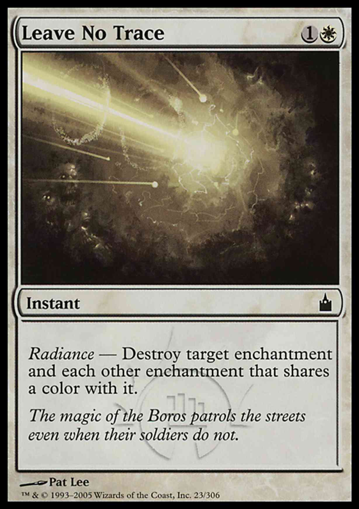 Leave No Trace magic card front