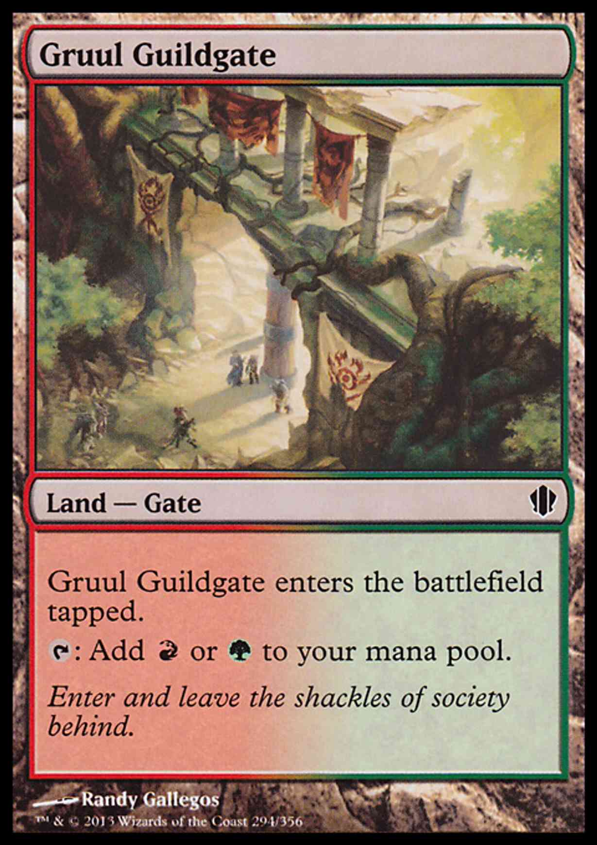Gruul Guildgate magic card front