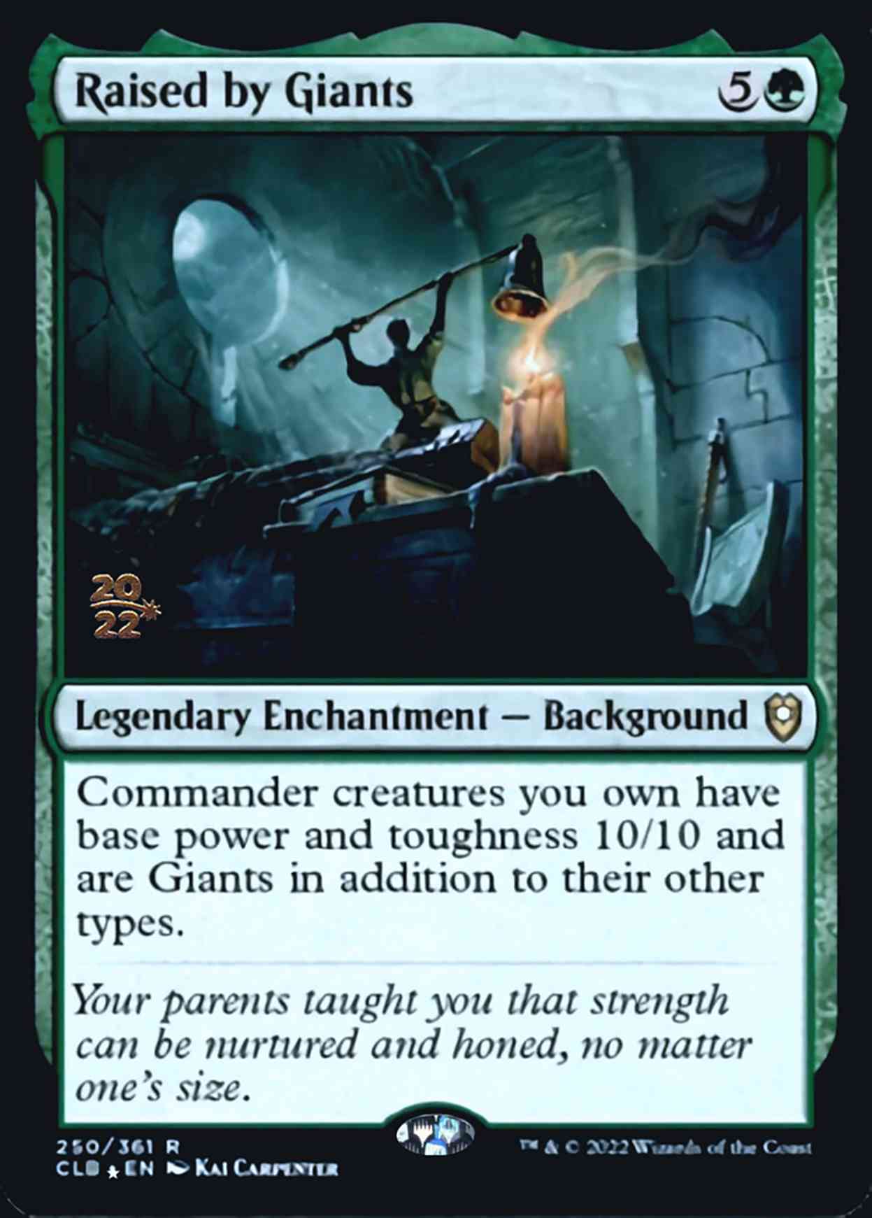 Raised by Giants magic card front