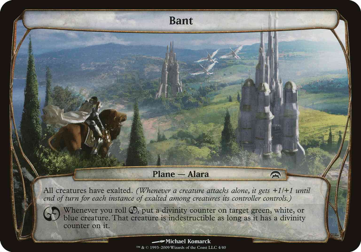 Bant (Planechase) magic card front