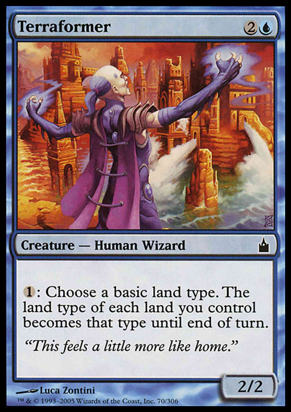 Terraformer magic card front