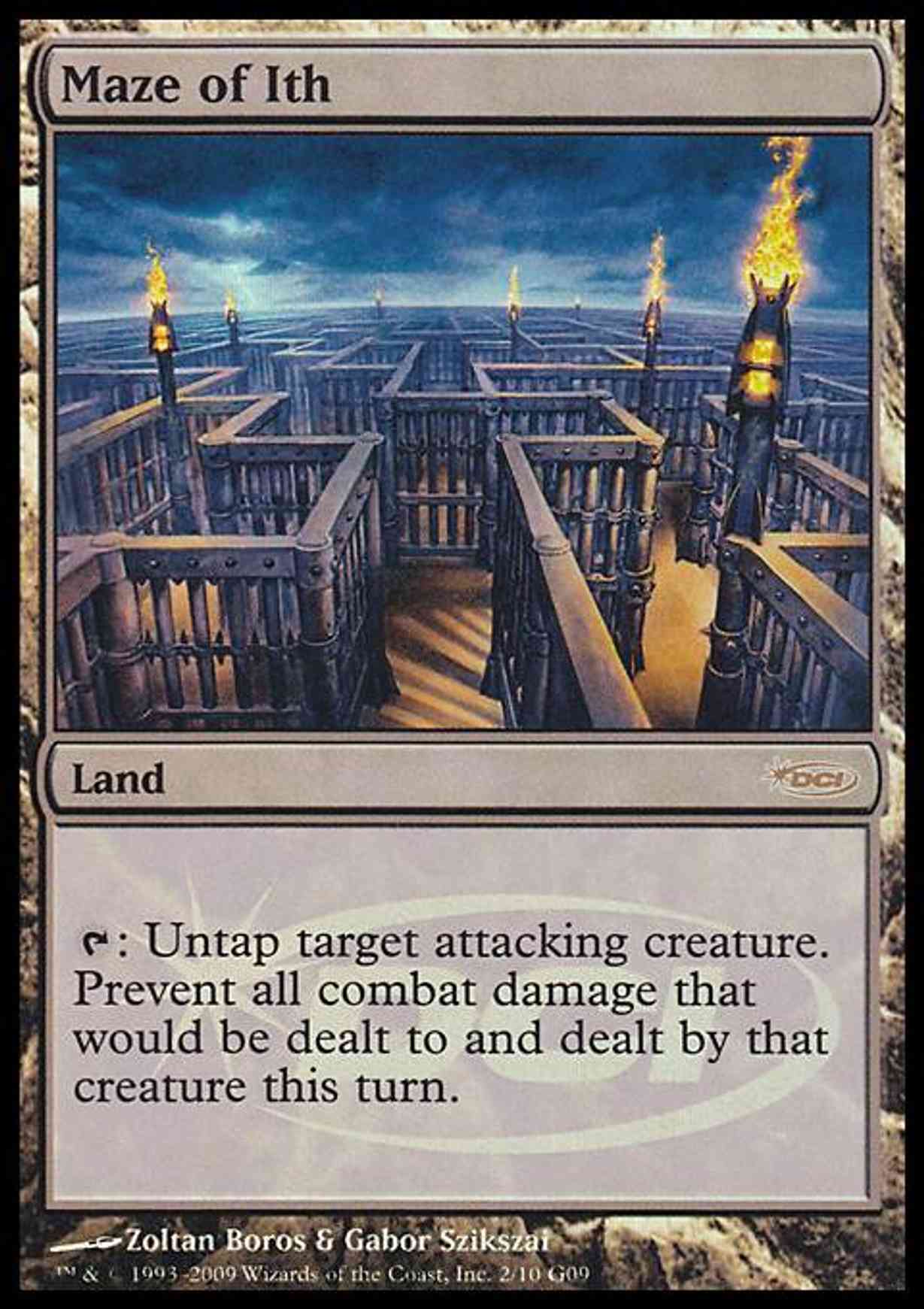 Maze of Ith magic card front