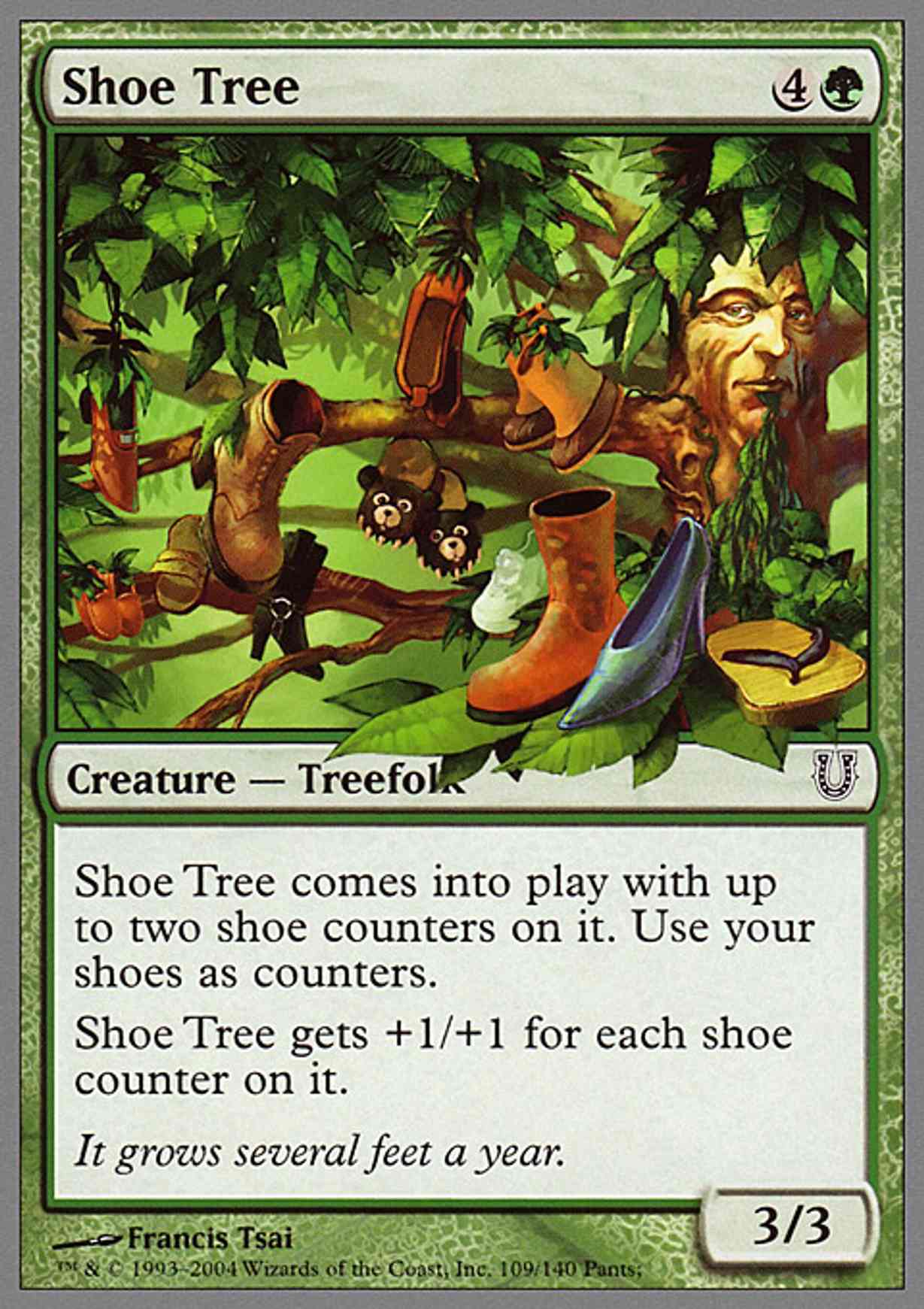 Shoe Tree magic card front