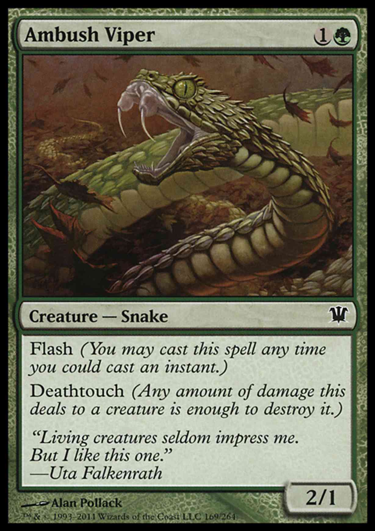 Ambush Viper magic card front