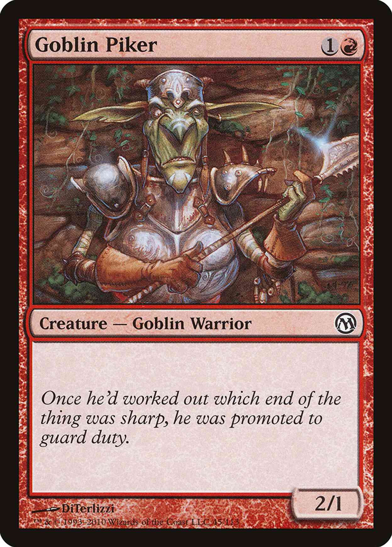 Goblin Piker magic card front