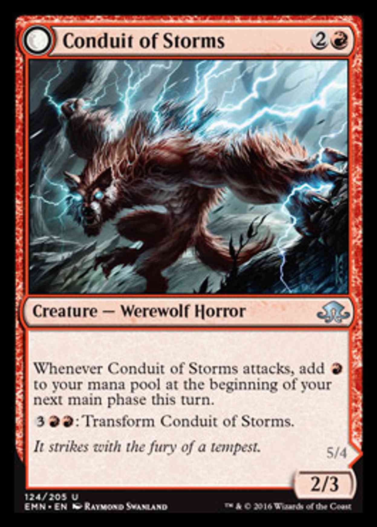 Conduit of Storms magic card front