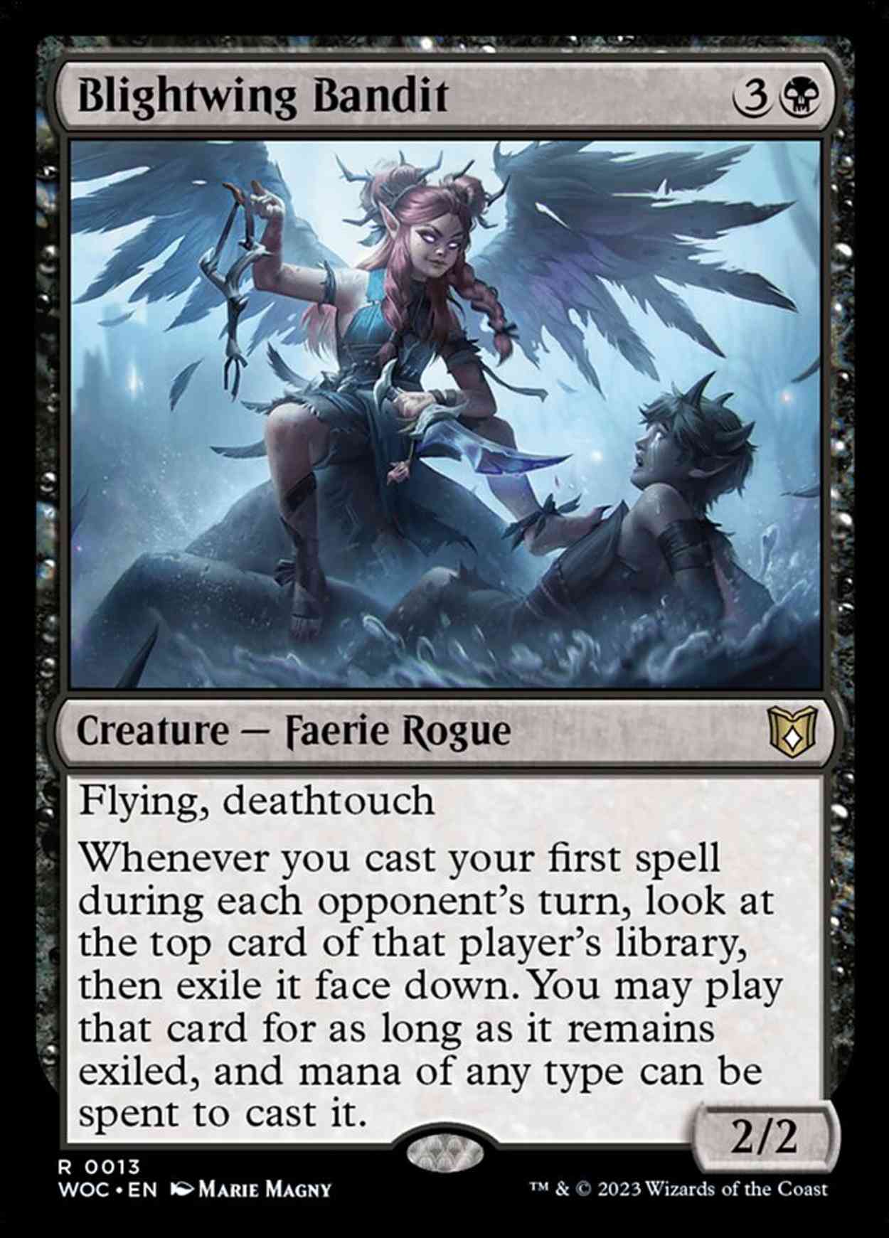 Blightwing Bandit magic card front