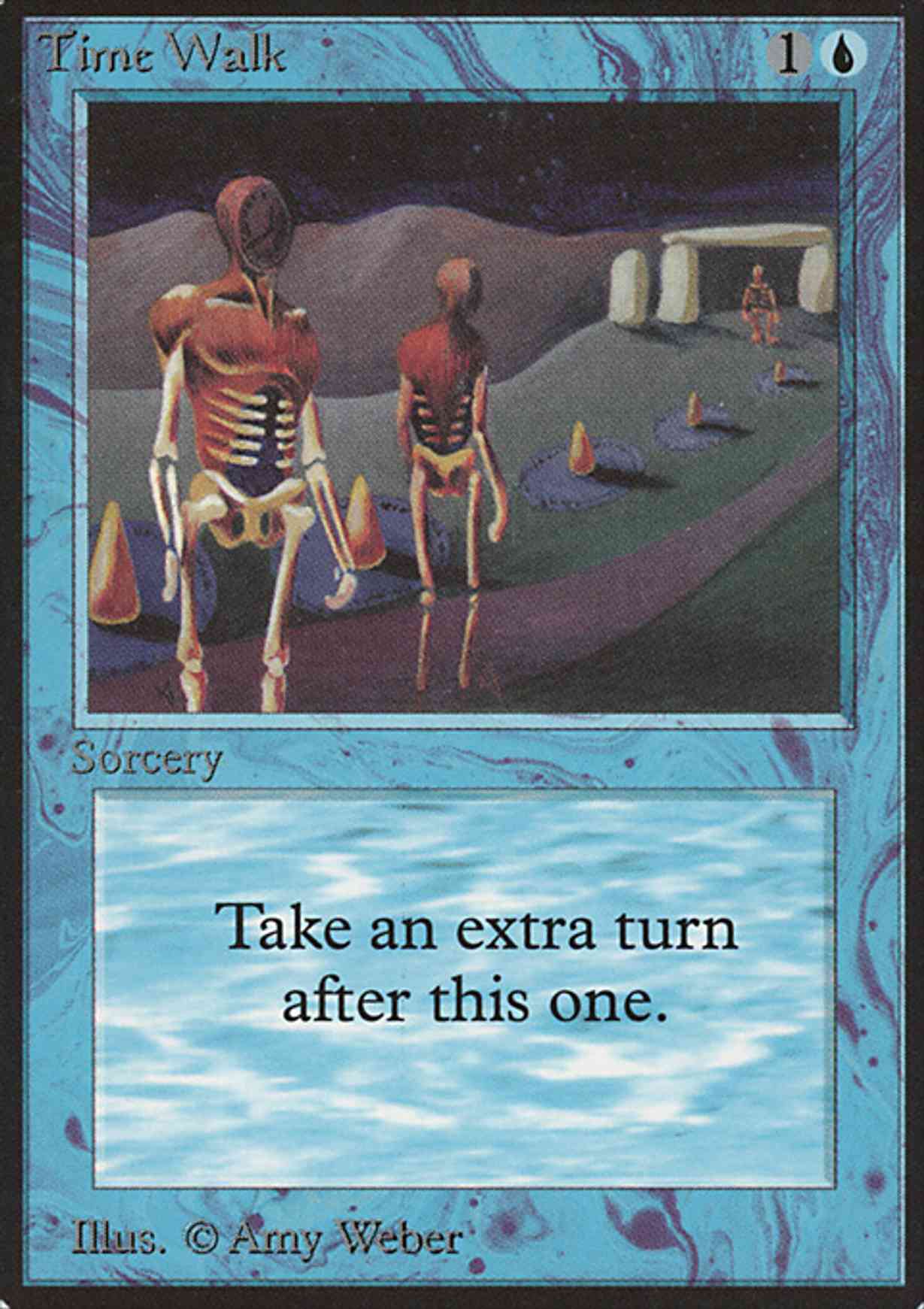 Time Walk magic card front