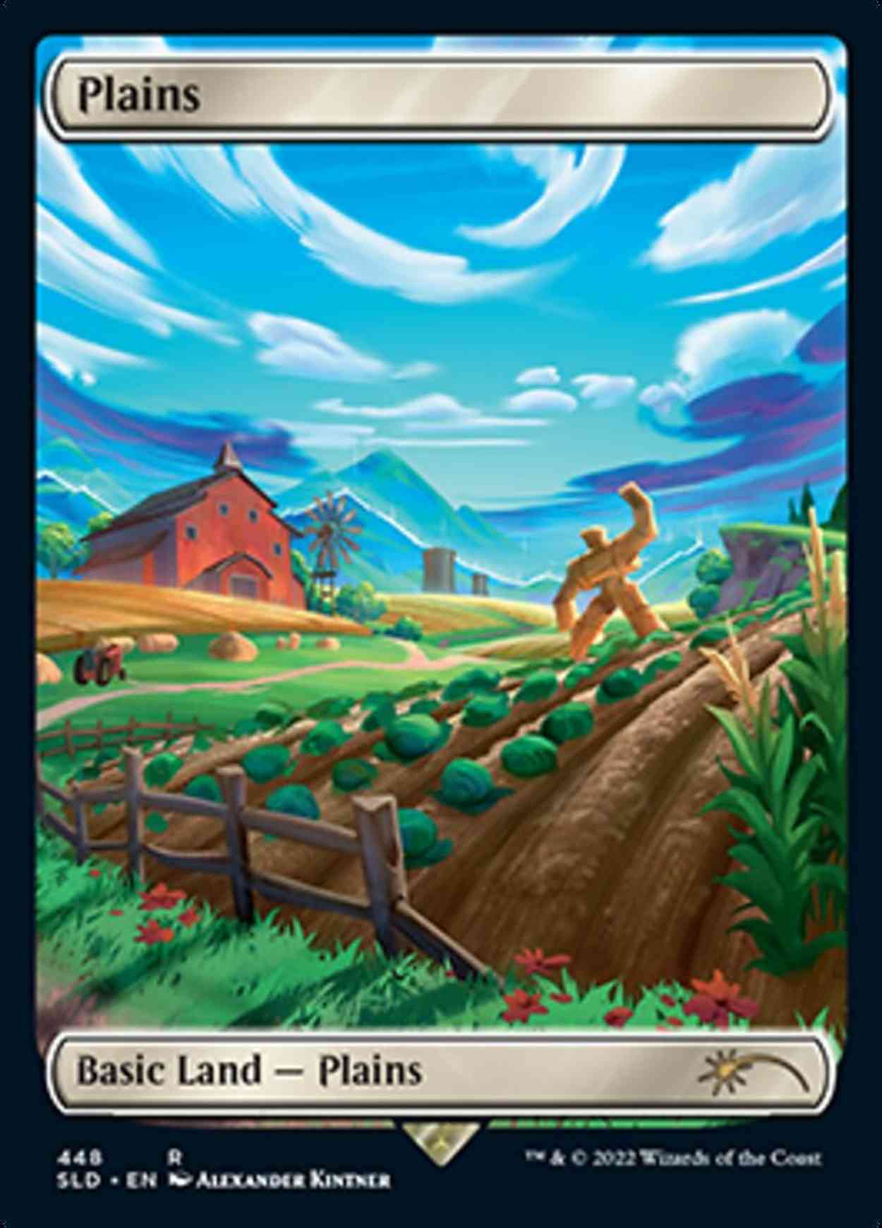 Plains (448) magic card front